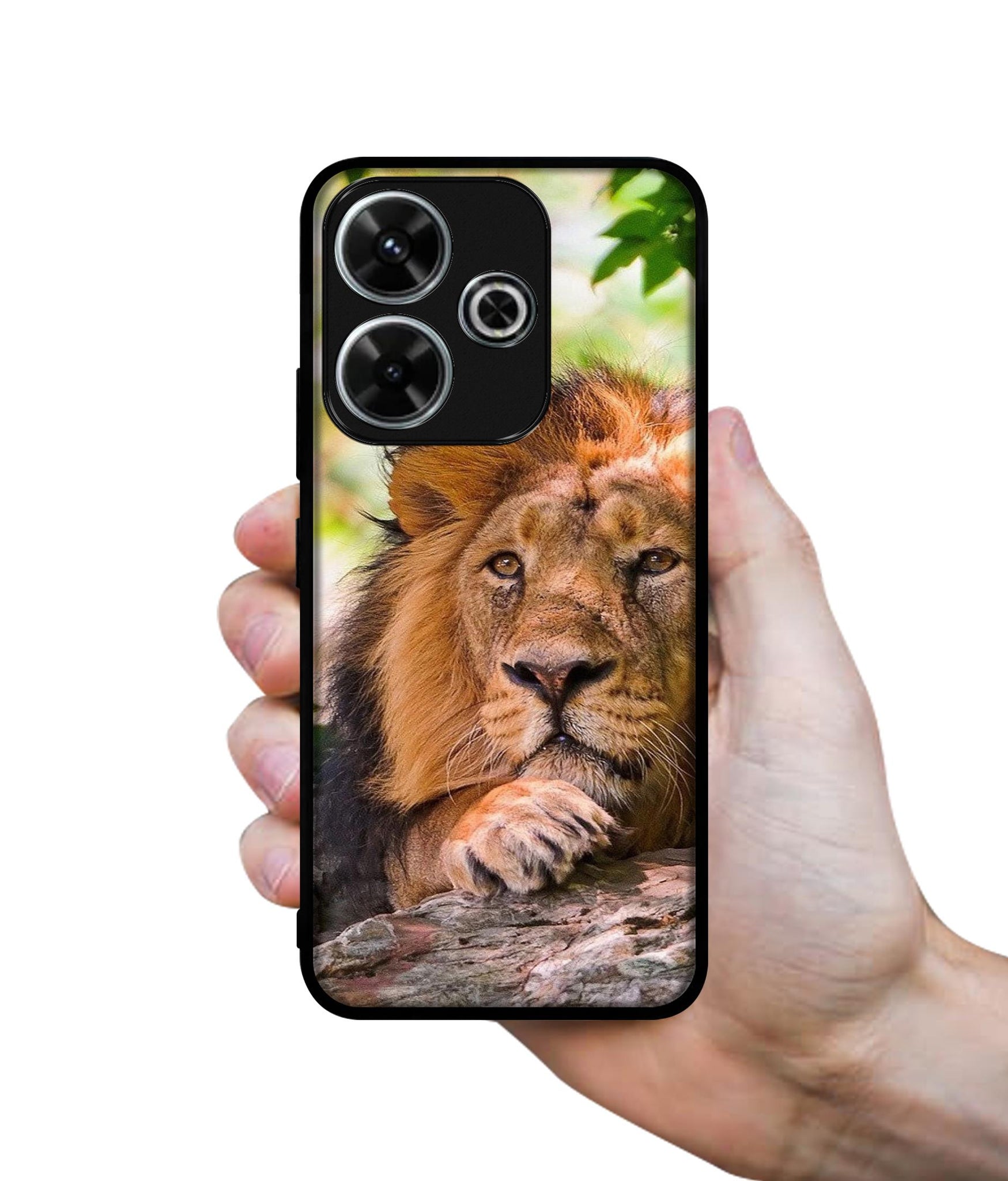 Tiger Pattern Print Design Designer 2D Printed Back Case Cover for Mi Redmi 13 5G / Poco M6 Plus 5G