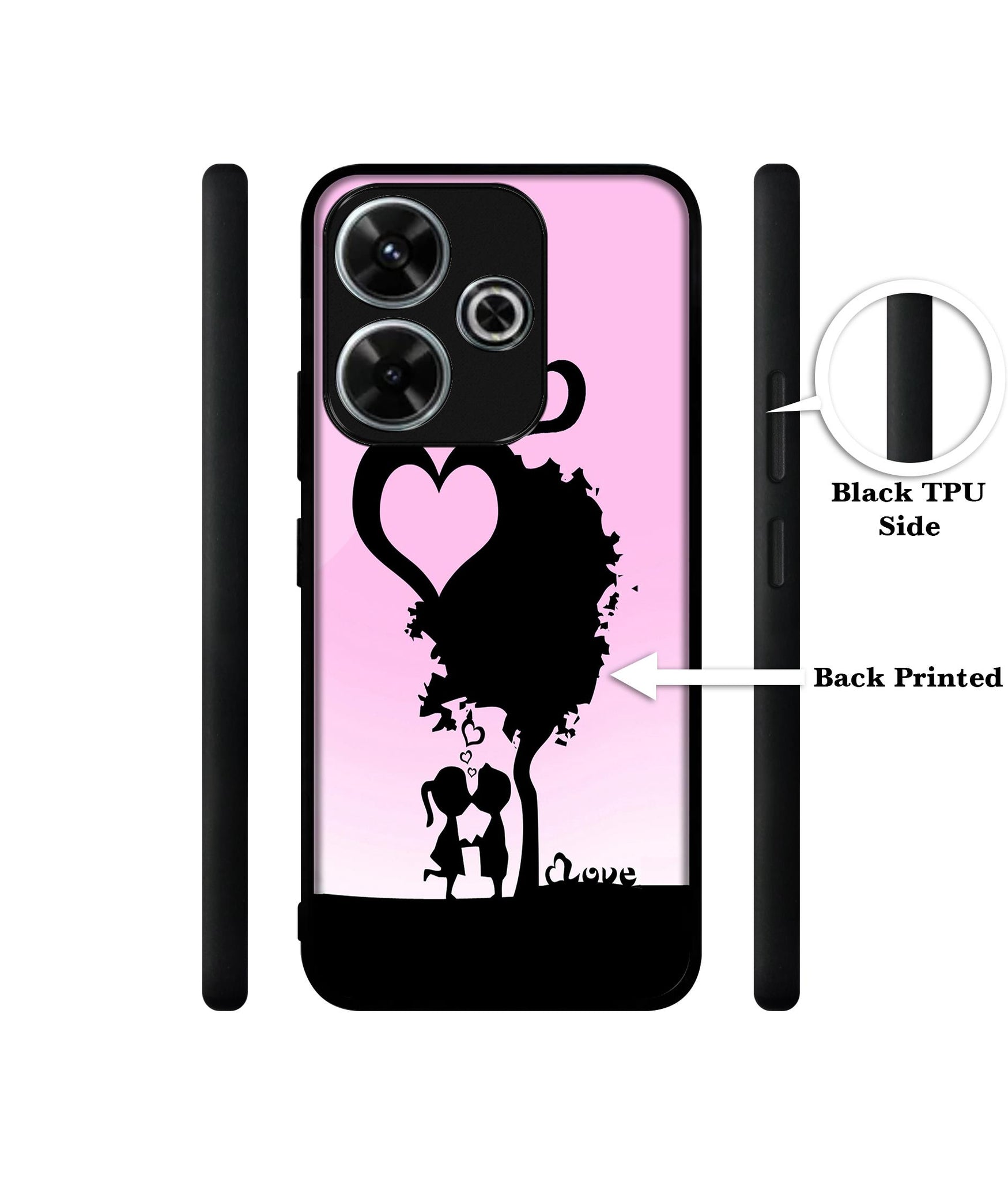 Sweet Love Design Designer 2D Printed Back Case Cover for Mi Redmi 13 5G / Poco M6 Plus 5G