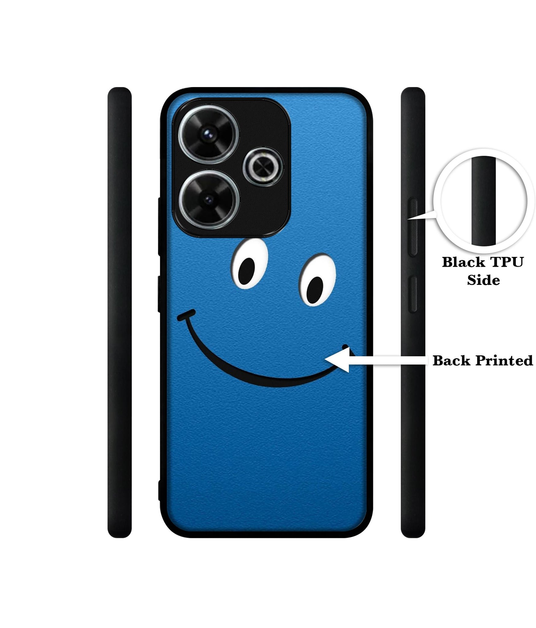 Happy Design Designer 2D Printed Back Case Cover for Mi Redmi 13 5G / Poco M6 Plus 5G