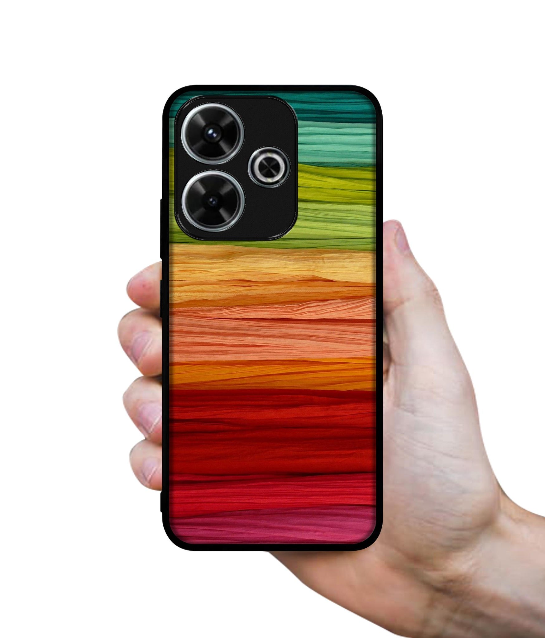 Colorful Thread Design Designer 2D Printed Back Case Cover for Mi Redmi 13 5G / Poco M6 Plus 5G