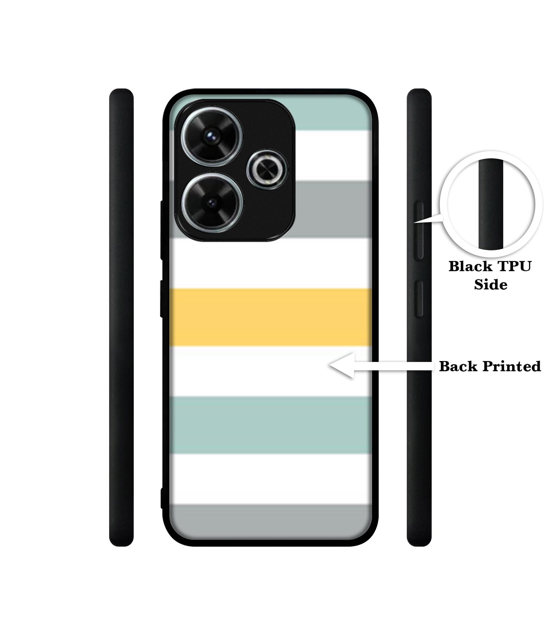 Line Texture Design Designer 2D Printed Back Case Cover for Mi Redmi 13 5G / Poco M6 Plus 5G