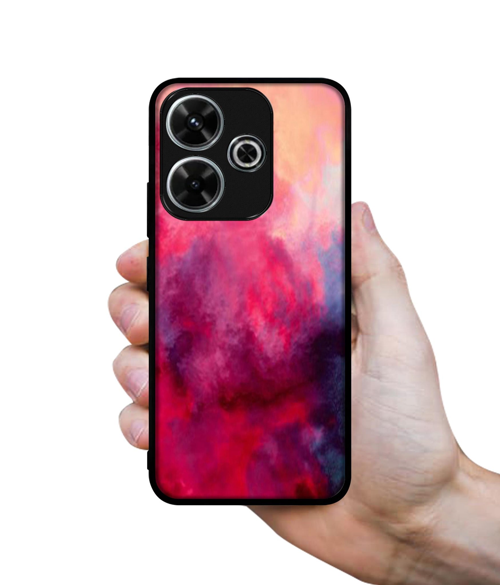 Holi Color Design Designer 2D Printed Back Case Cover for Mi Redmi 13 5G / Poco M6 Plus 5G