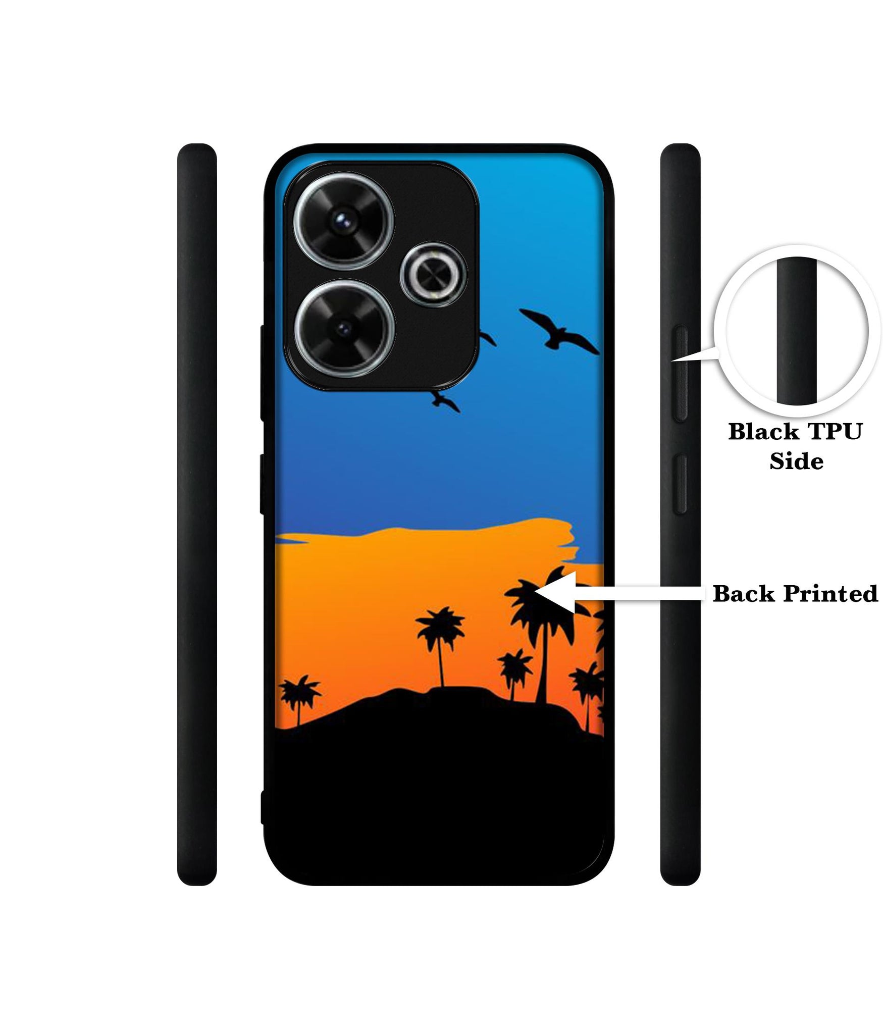 Nature Design Designer 2D Printed Back Case Cover for Mi Redmi 13 5G / Poco M6 Plus 5G