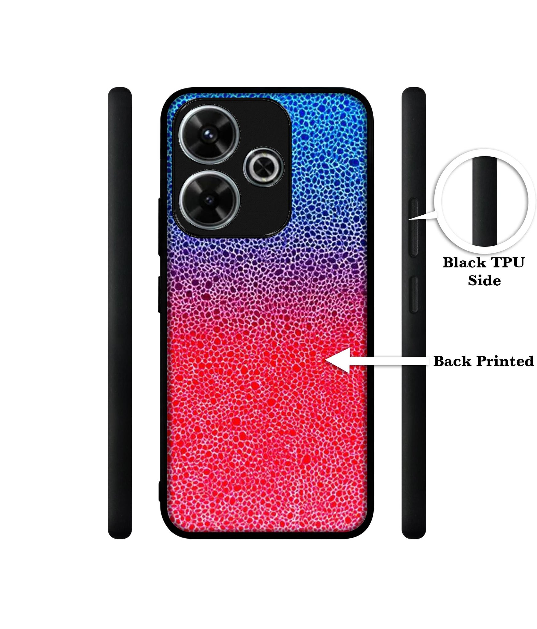 Bubbles Design Designer 2D Printed Back Case Cover for Mi Redmi 13 5G / Poco M6 Plus 5G