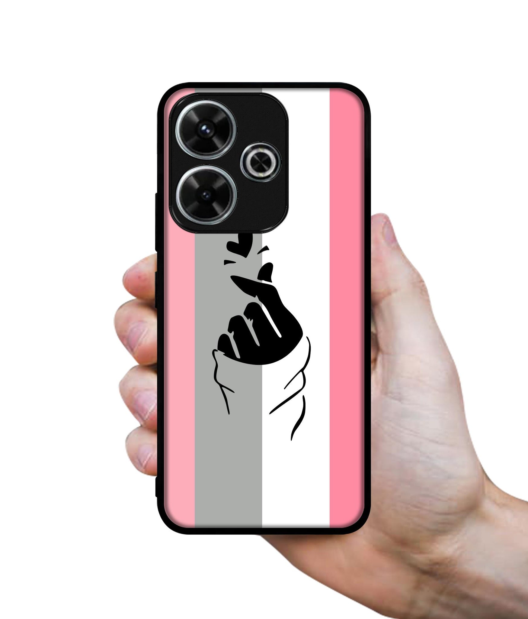Cute Mini Love Design Designer 2D Printed Back Case Cover for Mi Redmi 13 5G / Poco M6 Plus 5G