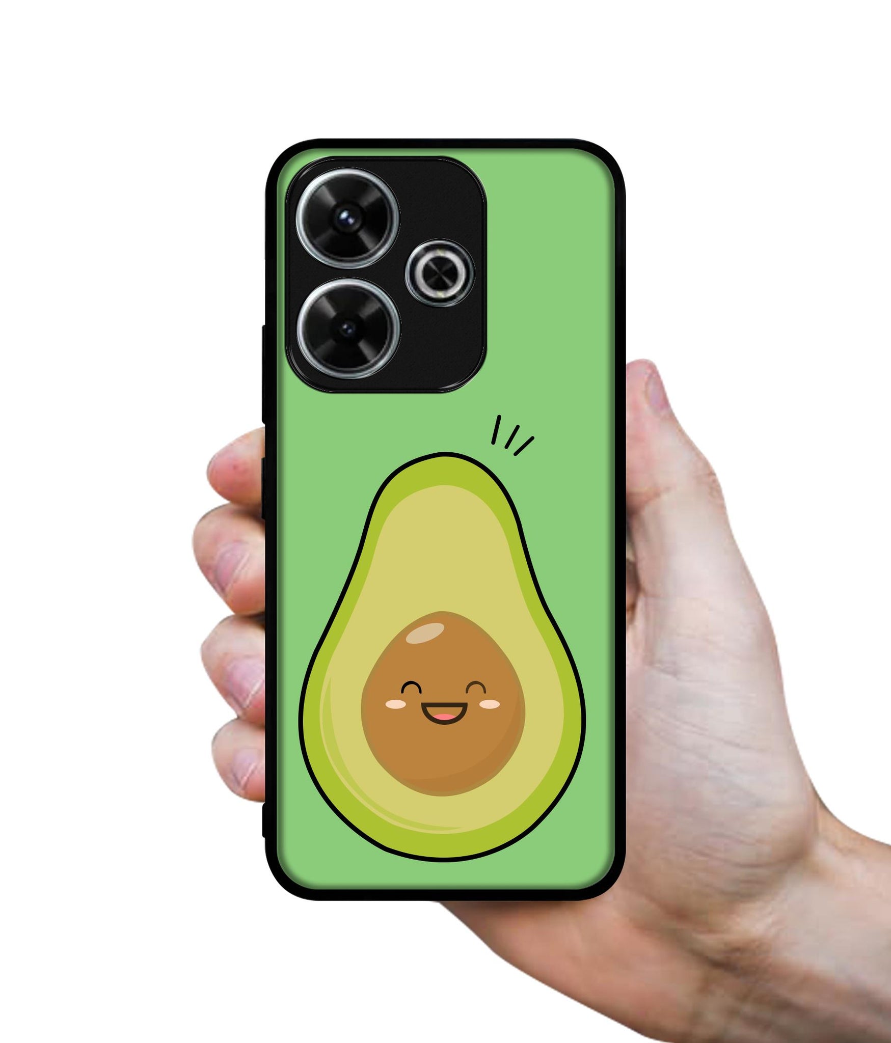 Avocados Design Designer 2D Printed Back Case Cover for Mi Redmi 13 5G / Poco M6 Plus 5G