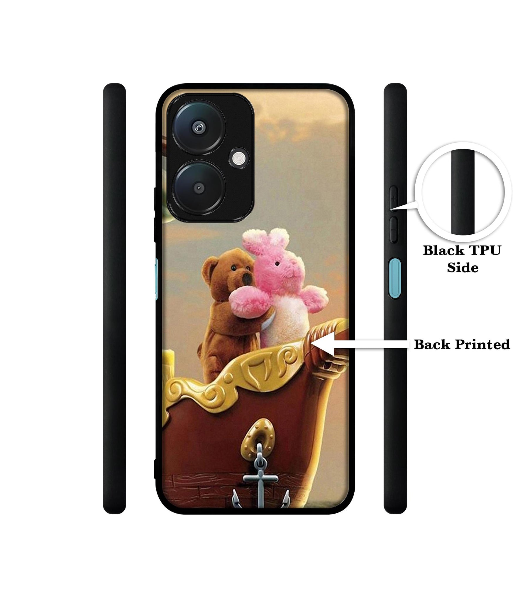 Funny Titanic Design Designer 2D Printed Back Case Cover for Mi Redmi 13C 5G / Poco M6 5G