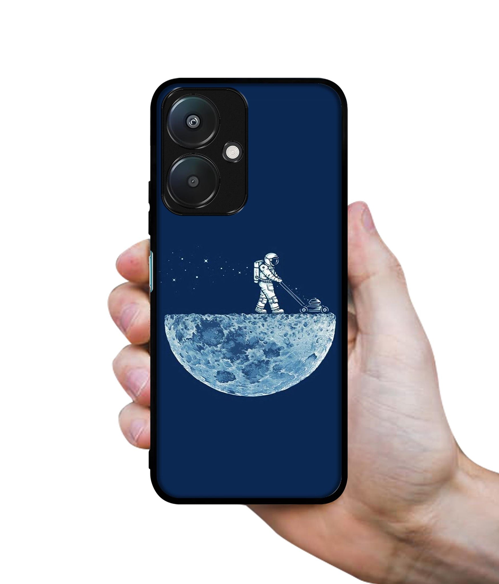 Moon Walk Design Designer 2D Printed Back Case Cover for Mi Redmi 13C 5G / Poco M6 5G