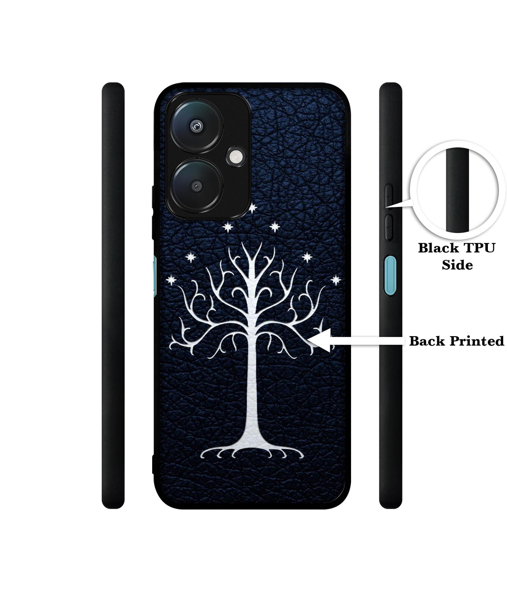 Magic Tree Pattern Design Designer 2D Printed Back Case Cover for Mi Redmi 13C 5G / Poco M6 5G