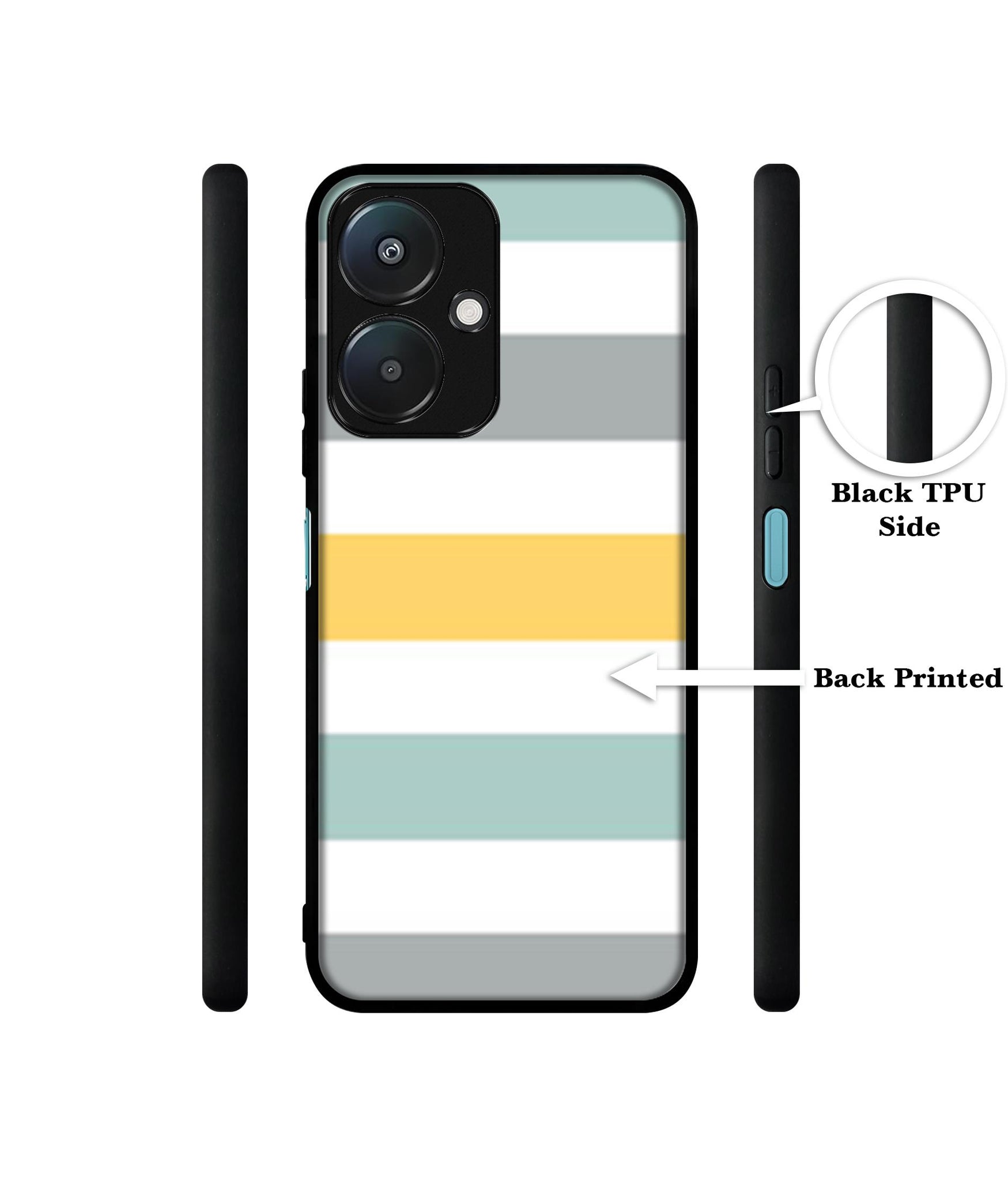 Line Texture Design Designer 2D Printed Back Case Cover for Mi Redmi 13C 5G / Poco M6 5G