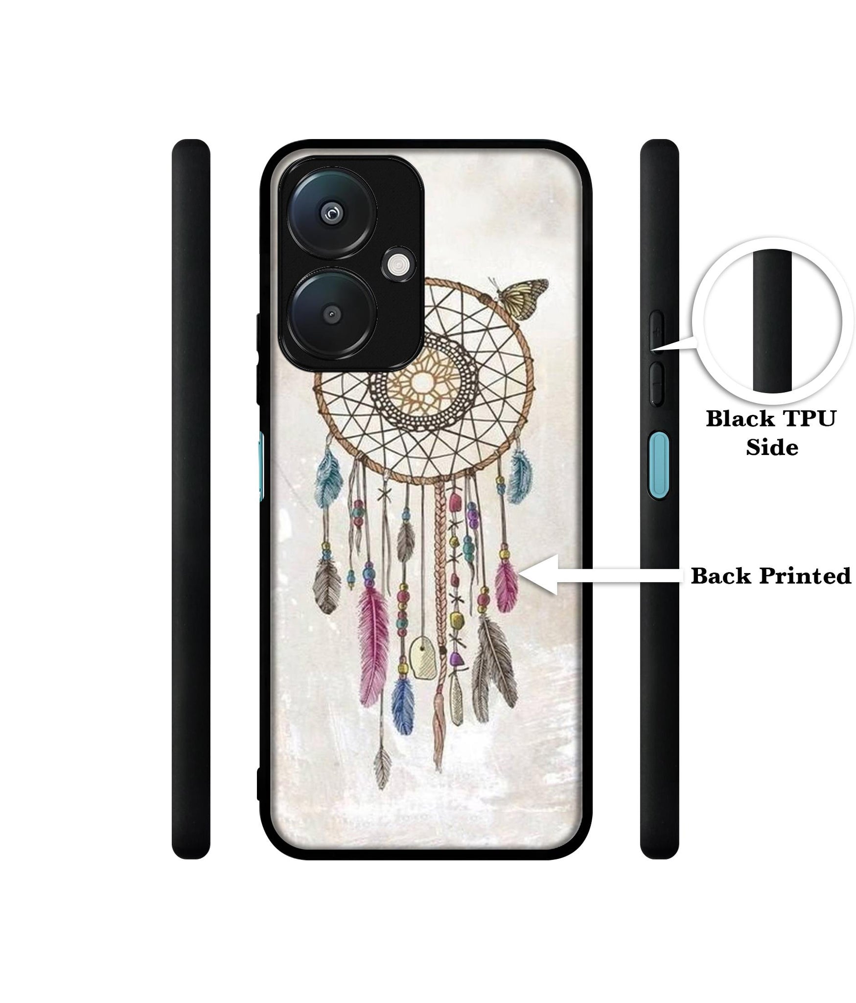 Wall Hanging Design Designer 2D Printed Back Case Cover for Mi Redmi 13C 5G / Poco M6 5G
