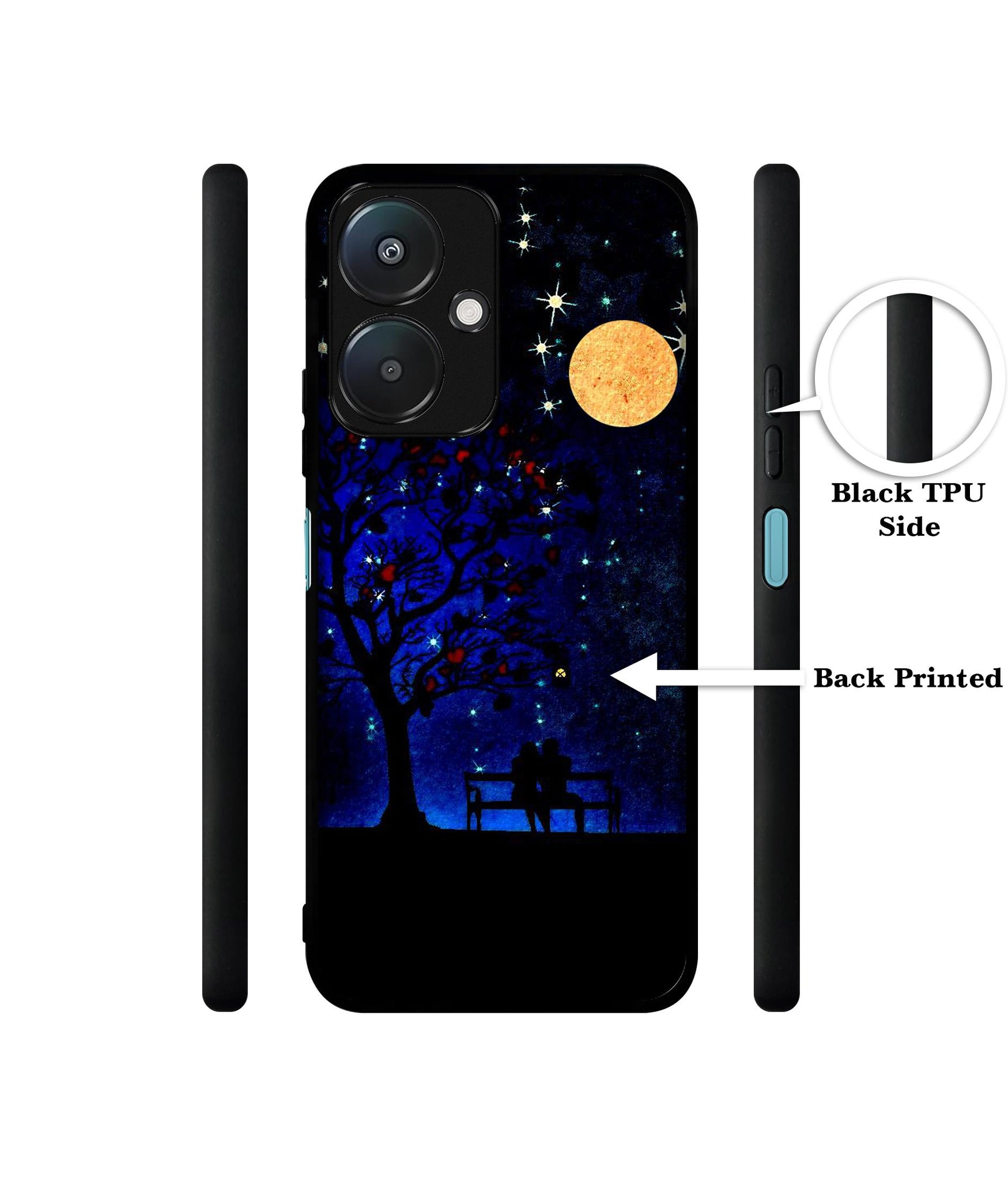 Blue Sky Design Designer 2D Printed Back Case Cover for Mi Redmi 13C 5G / Poco M6 5G