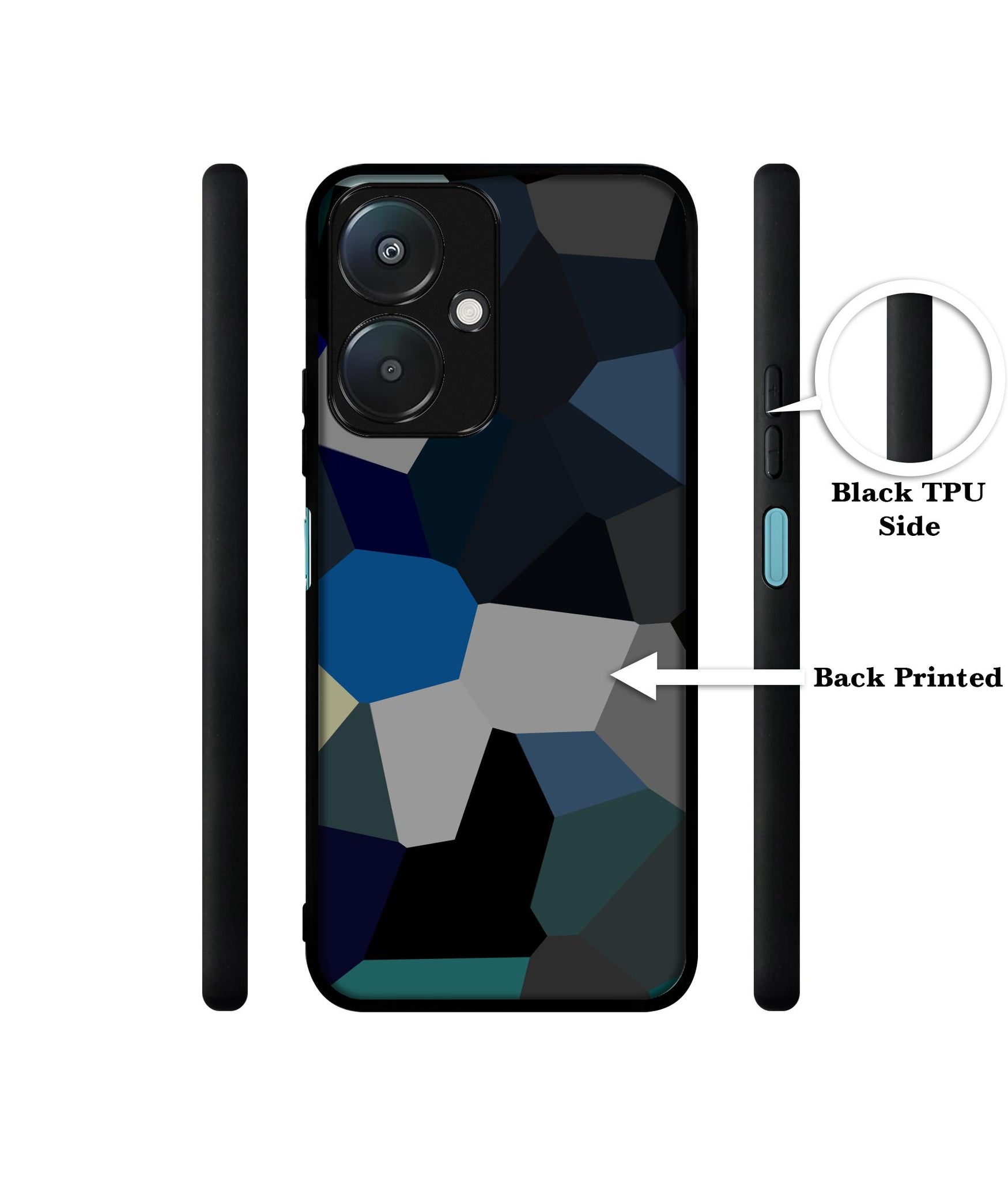 Mathematical Shape Design Designer 2D Printed Back Case Cover for Mi Redmi 13C 5G / Poco M6 5G