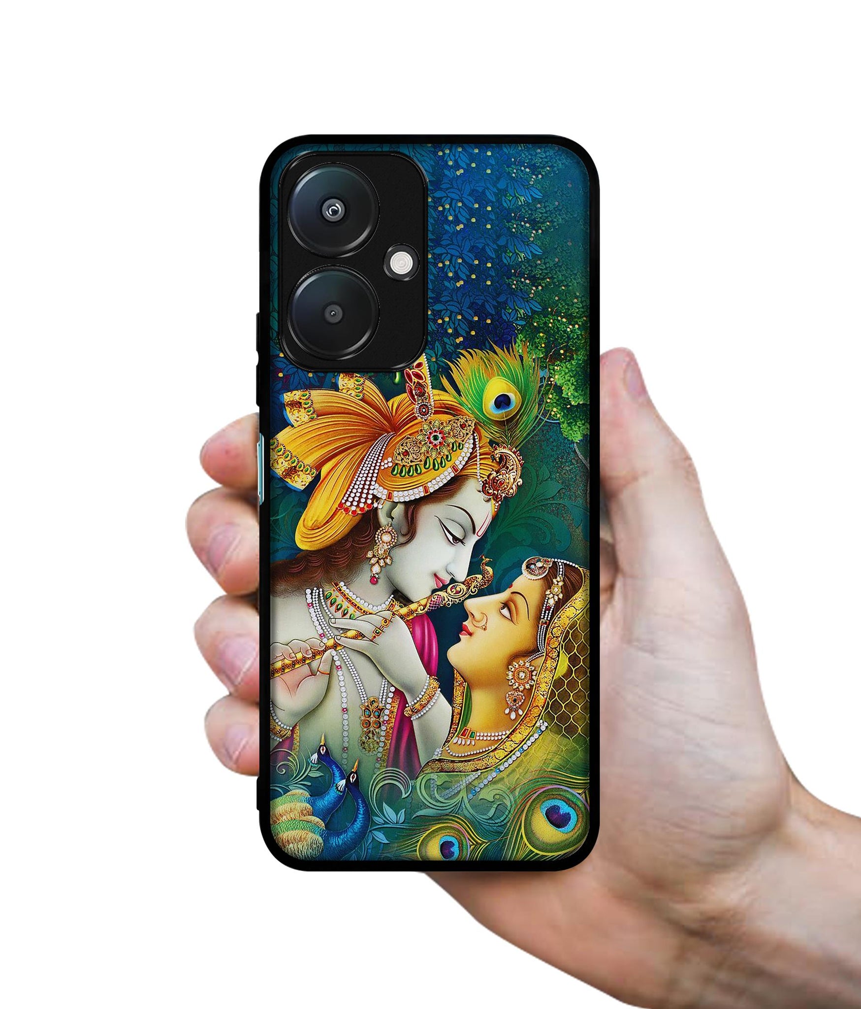 Radha Kishan Love Design Designer 2D Printed Back Case Cover for Mi Redmi 13C 5G / Poco M6 5G