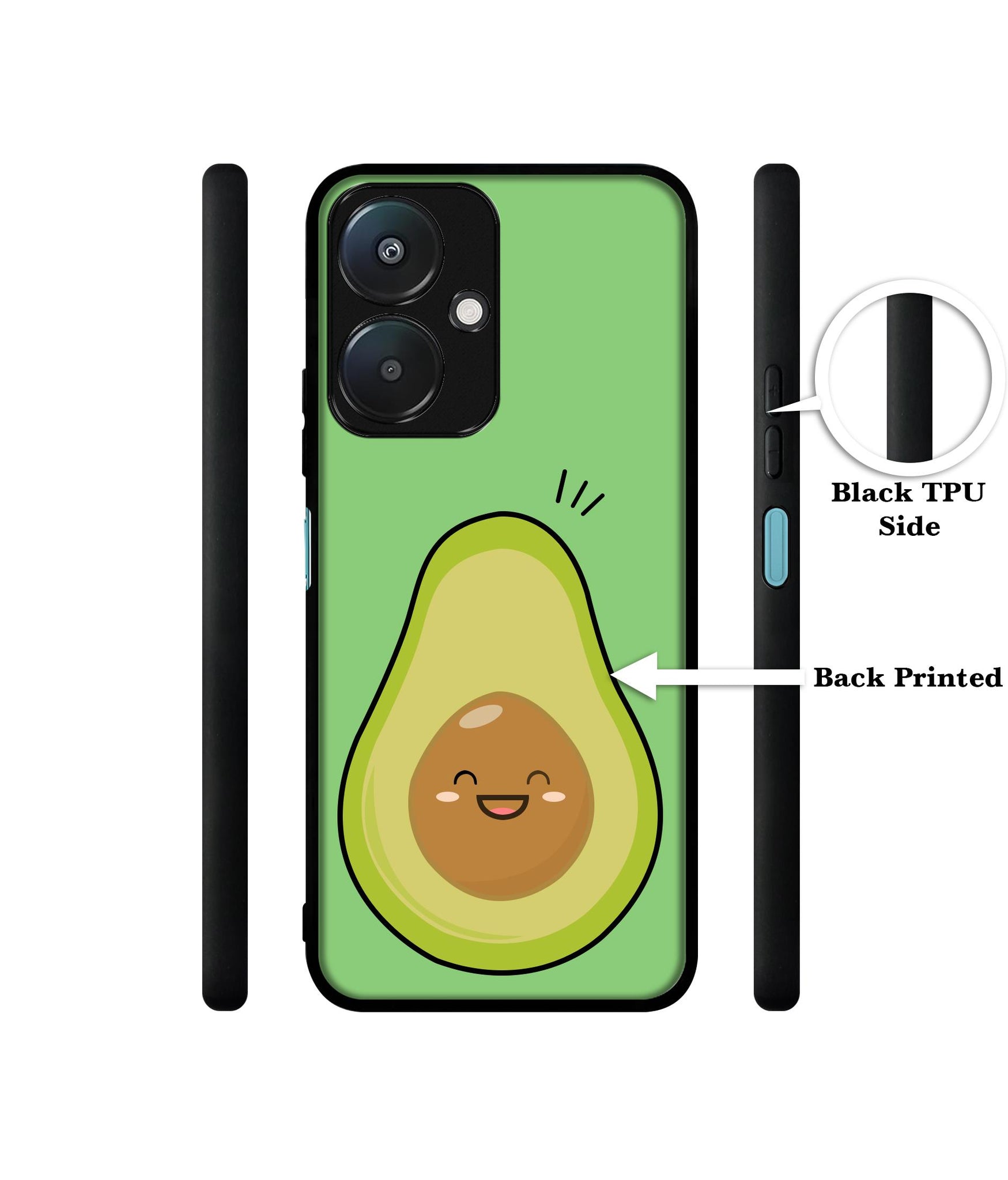 Avocados Design Designer 2D Printed Back Case Cover for Mi Redmi 13C 5G / Poco M6 5G