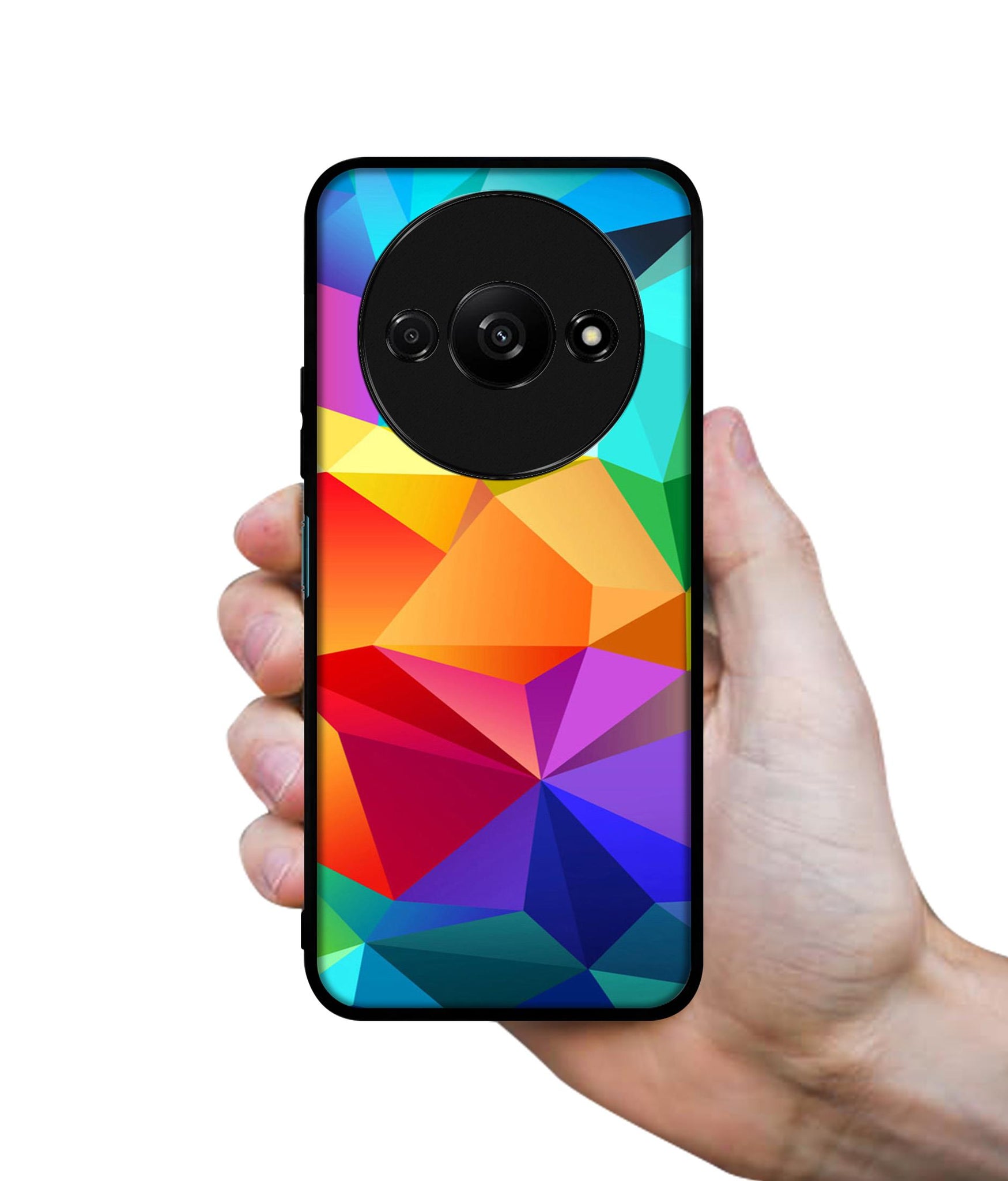 Colorful Pattern Design Designer 2D Printed Back Case Cover for Mi Redmi A3 4G / Poco C61 4G