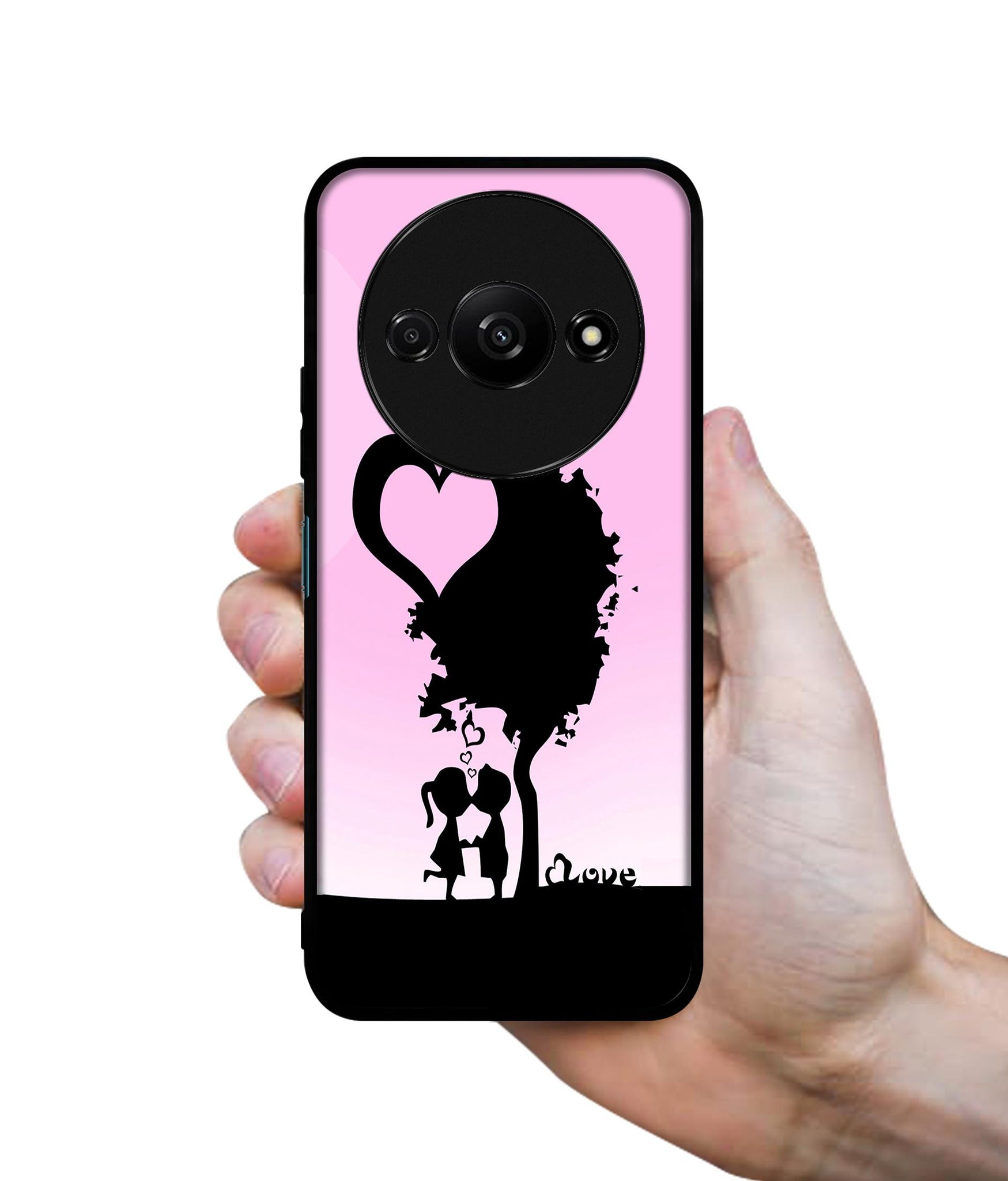 Sweet Love Design Designer 2D Printed Back Case Cover for Mi Redmi A3 4G / Poco C61 4G