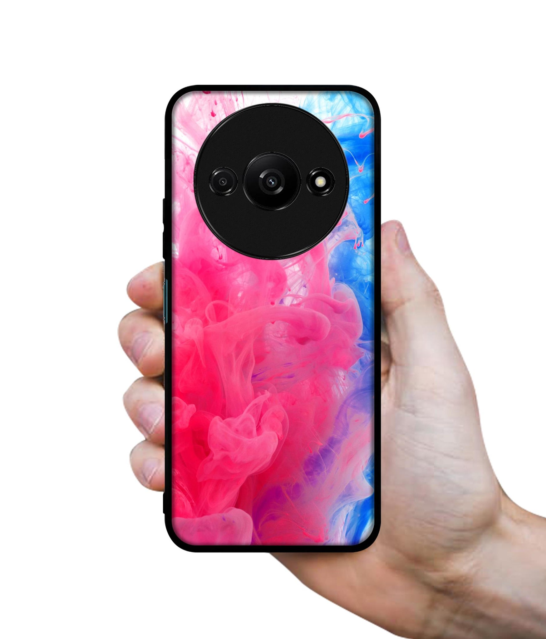 Fractal Paint Design Designer 2D Printed Back Case Cover for Mi Redmi A3 4G / Poco C61 4G