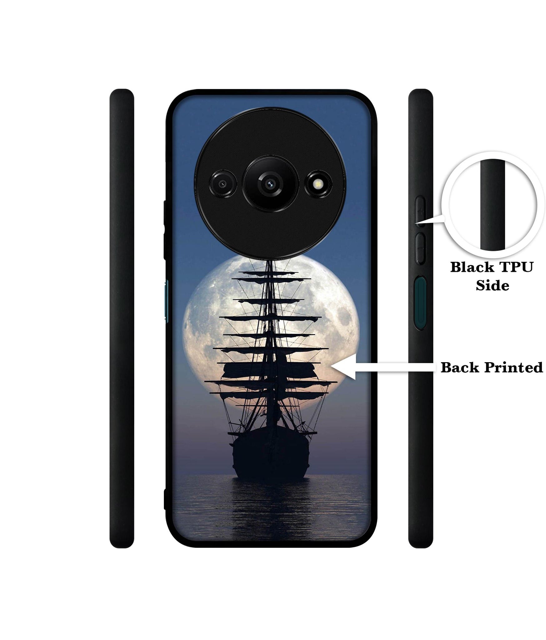 Sea Sunset Design Designer 2D Printed Back Case Cover for Mi Redmi A3 4G / Poco C61 4G
