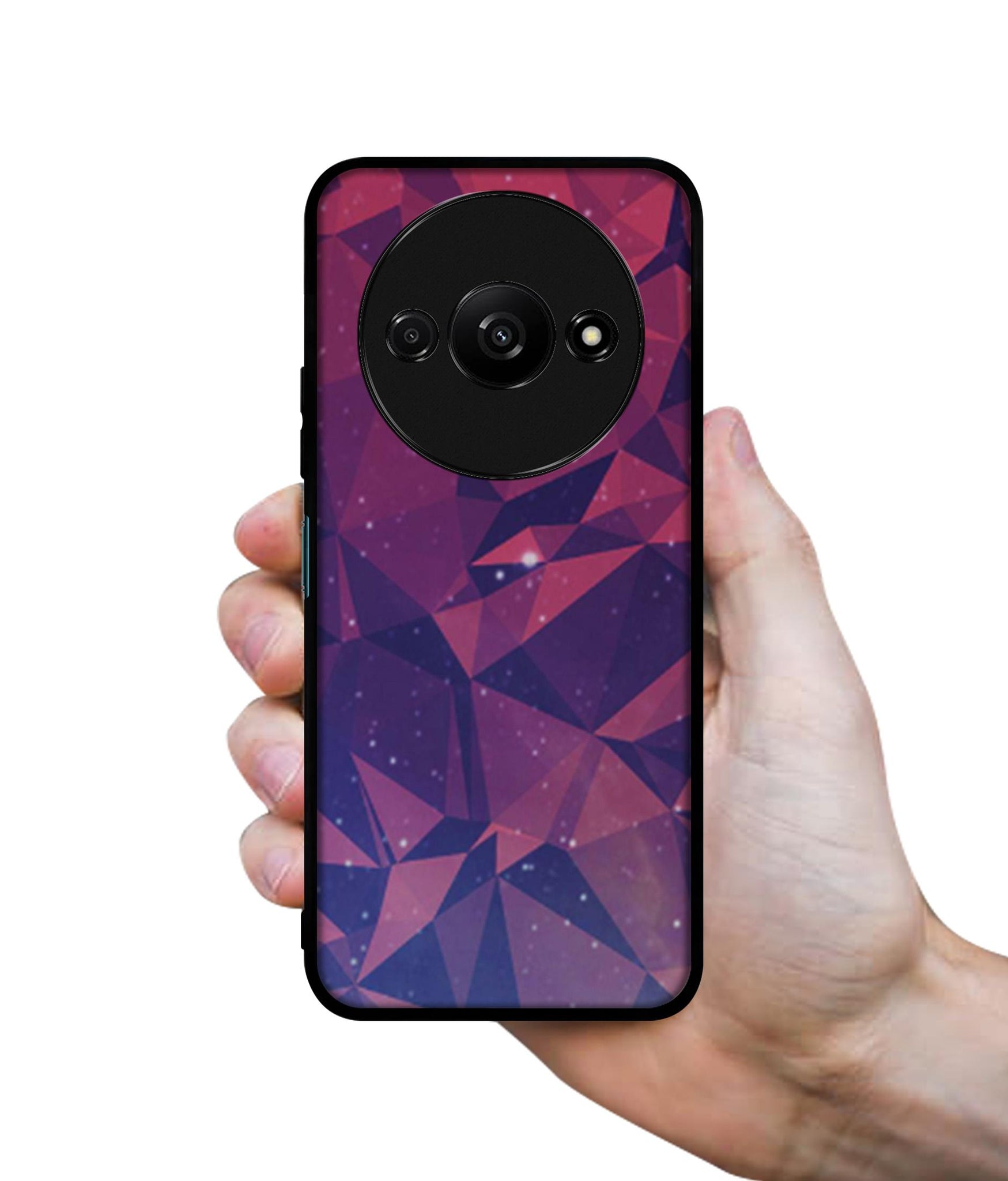 Bad Color Shape Design Designer 2D Printed Back Case Cover for Mi Redmi A3 4G / Poco C61 4G