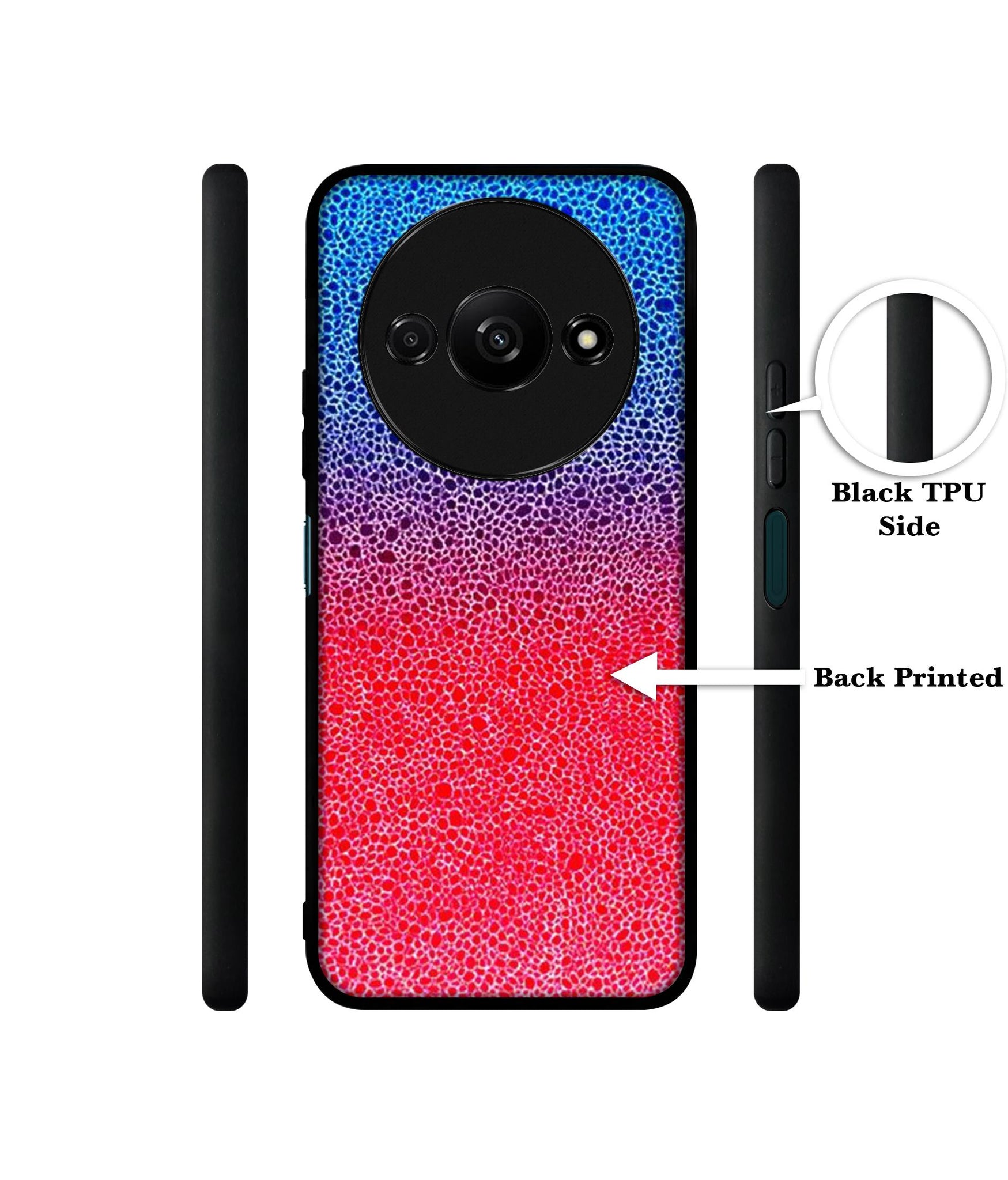 Bubbles Design Designer 2D Printed Back Case Cover for Mi Redmi A3 4G / Poco C61 4G