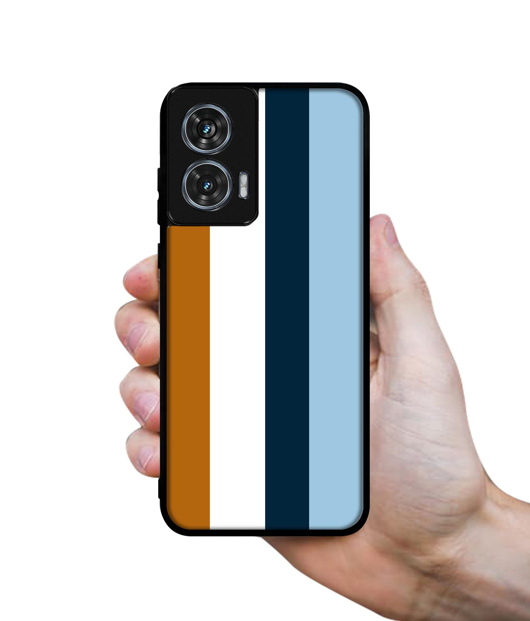 Color Stripes Design Designer 2D Printed Back Case Cover for Motorola Moto Edge 50 Fusion 5G / Moto G96 5G