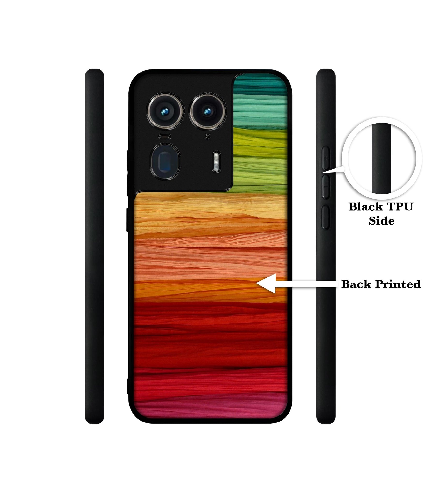 Colorful Thread Design Designer 2D Printed Back Case Cover for Motorola Moto Edge 50 Ultra 5G