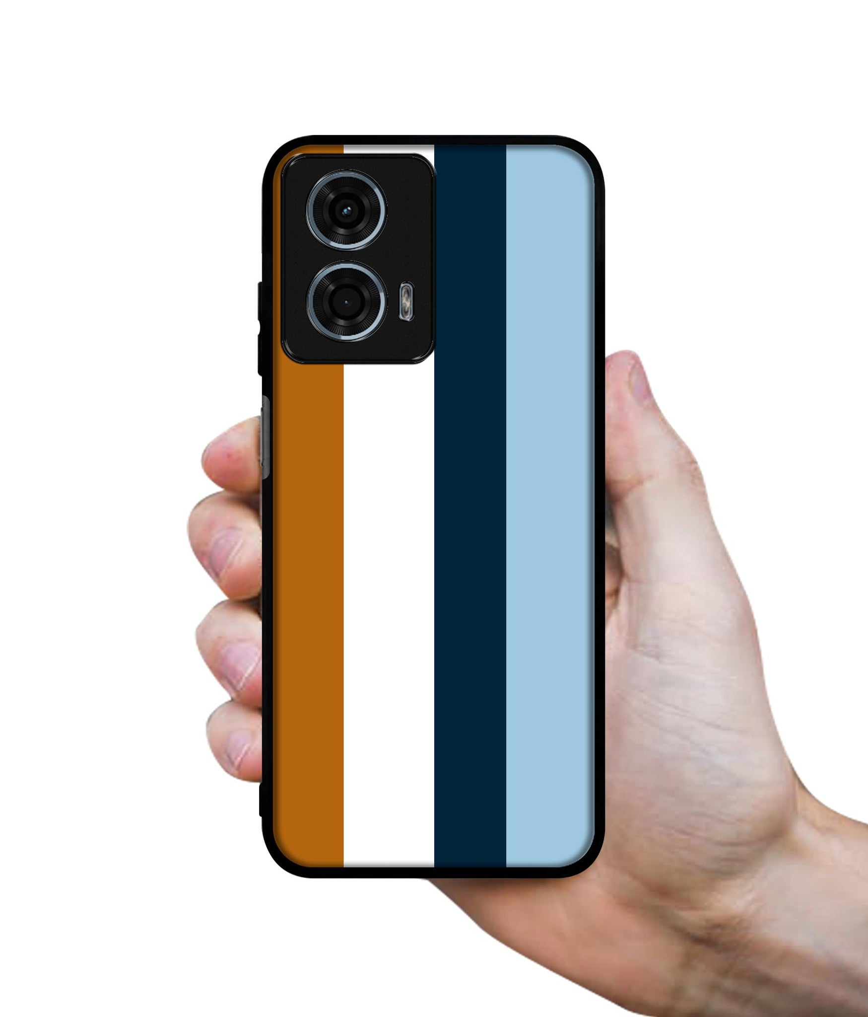 Color Stripes Design Designer 2D Printed Back Case Cover for Motorola Moto G24 4G / G24 Power 4G