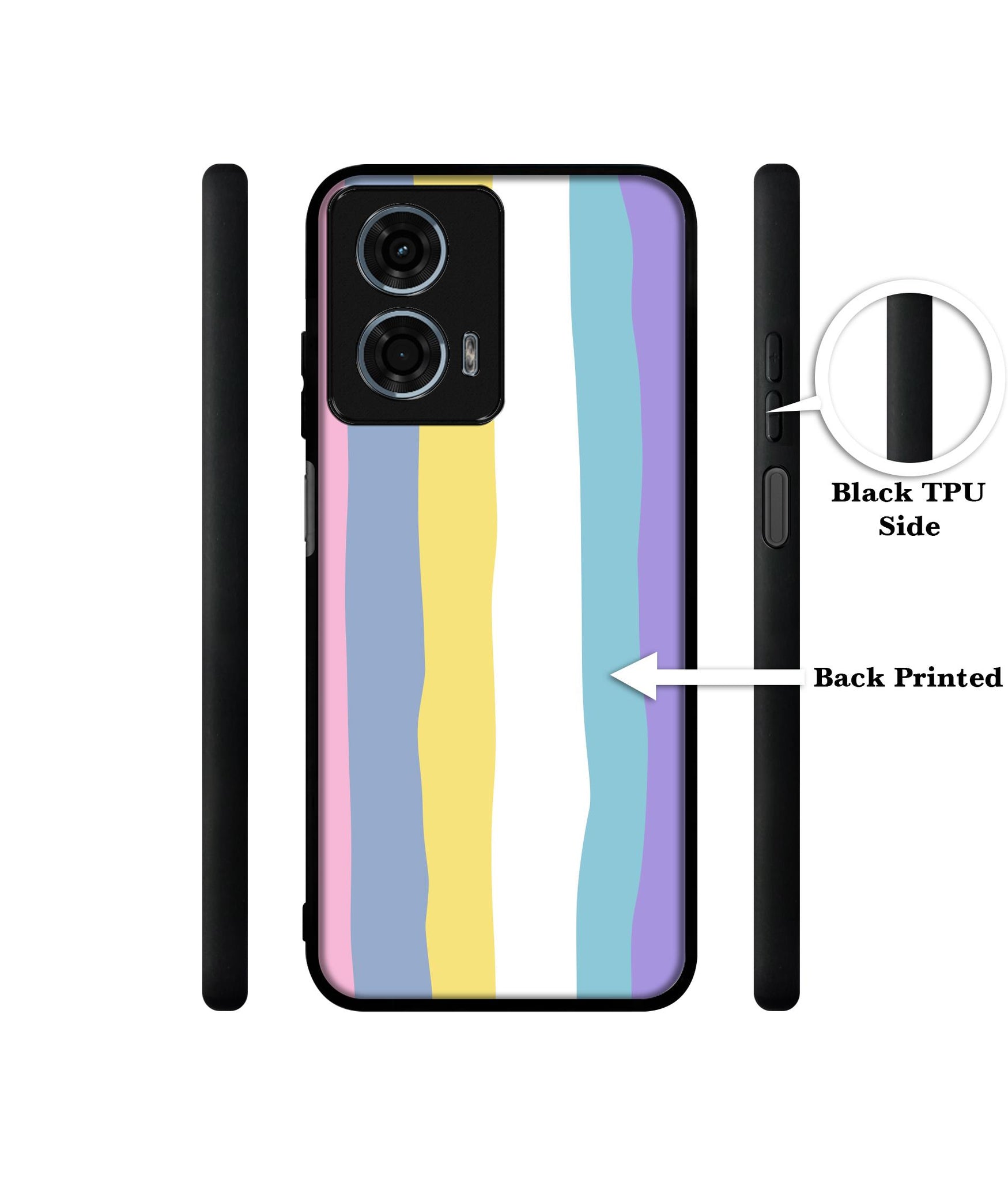 Beautiful Colors Design Designer 2D Printed Back Case Cover for Motorola Moto G34 5G / G45 5G