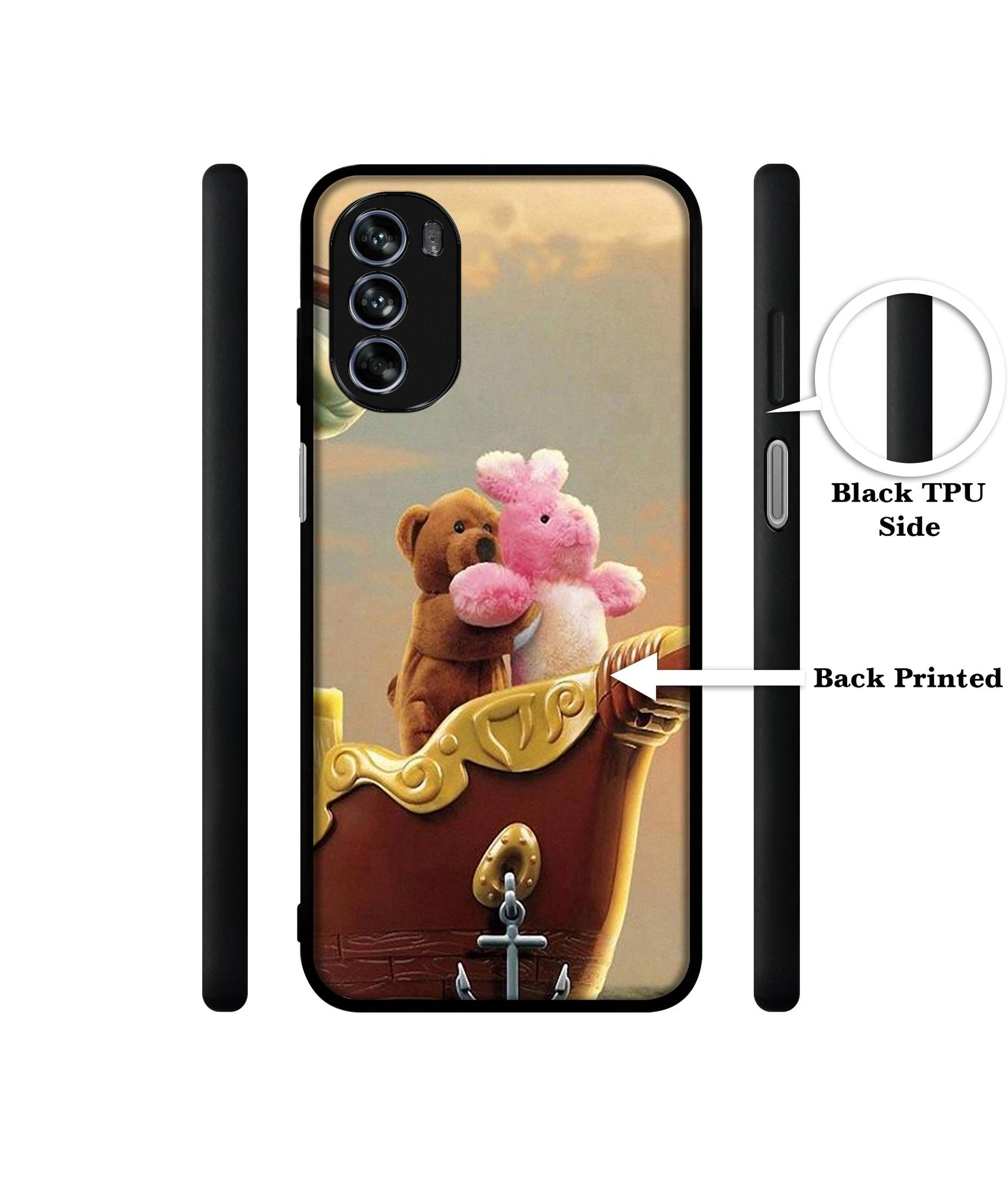 Funny Titanic Design Designer 2D Printed Back Case Cover for Motorola Moto G62 5G