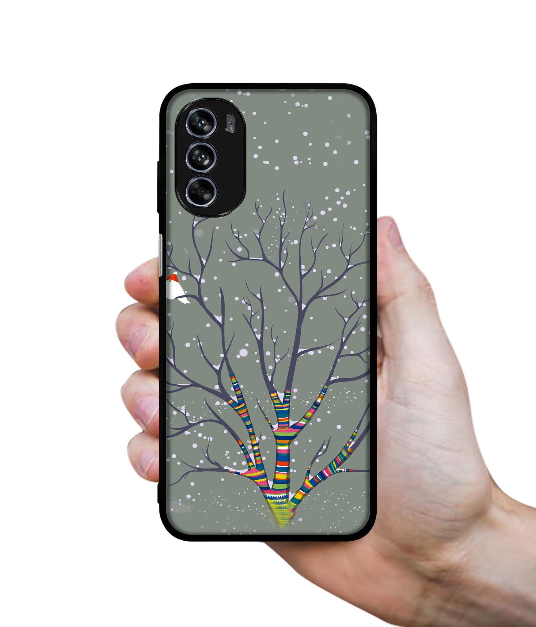Winter Pattern Print Design Designer 2D Printed Back Case Cover for Motorola Moto G62 5G
