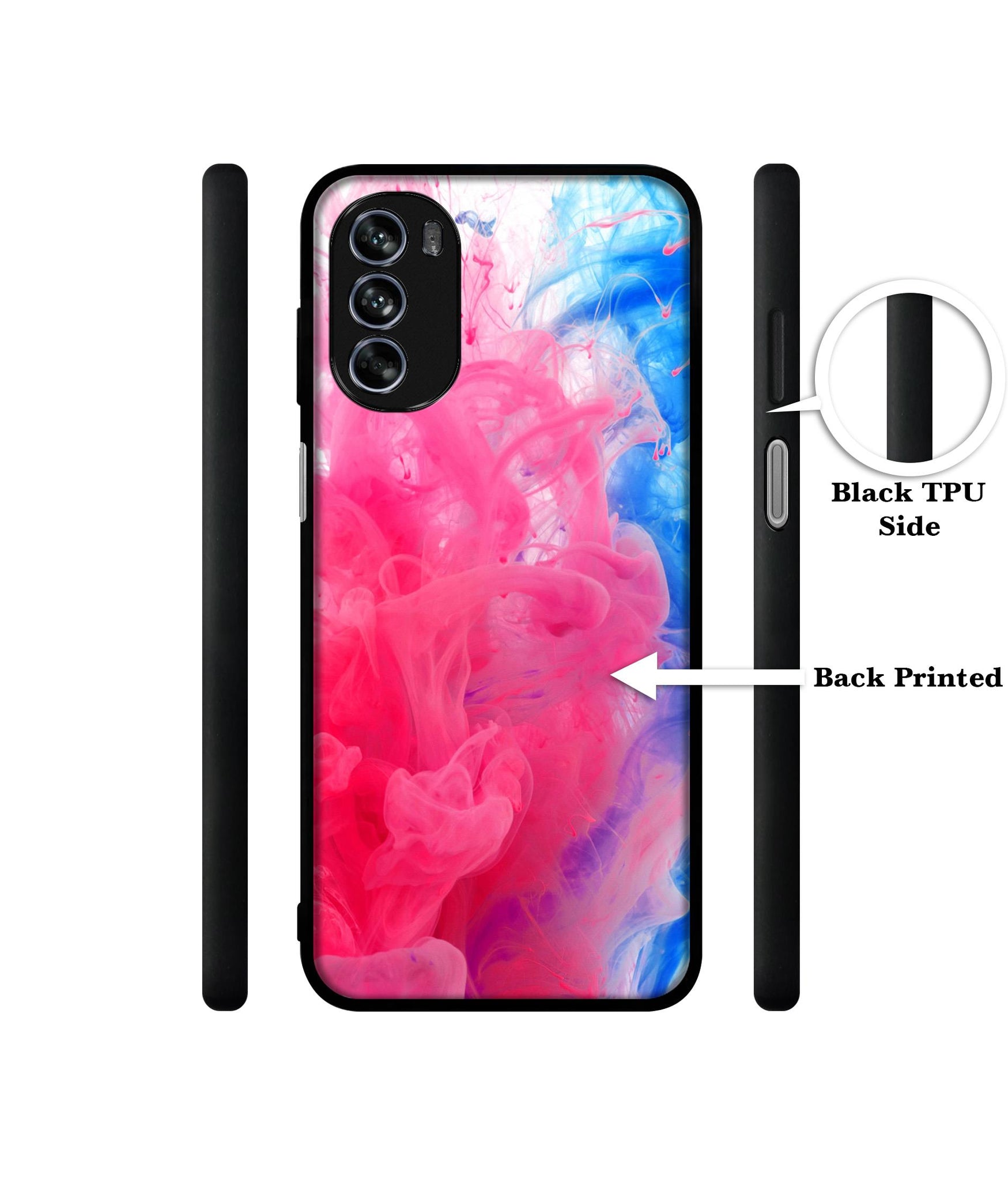 Fractal Paint Design Designer 2D Printed Back Case Cover for Motorola Moto G62 5G