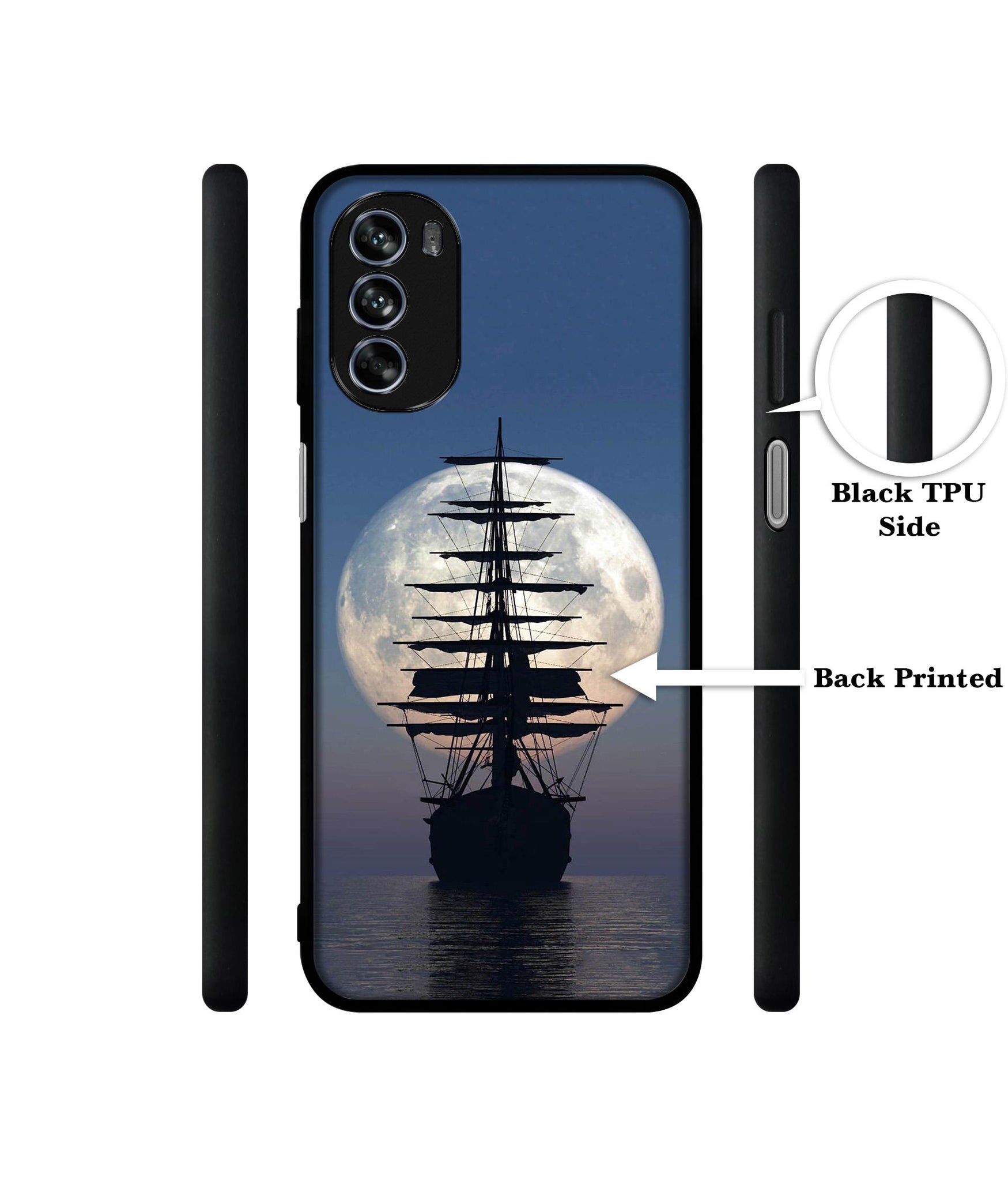 Sea Sunset Design Designer 2D Printed Back Case Cover for Motorola Moto G62 5G