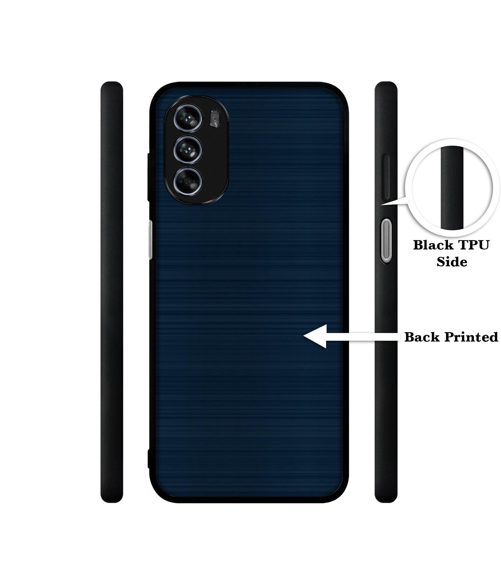 Blue Line Design Designer 2D Printed Back Case Cover for Motorola Moto G62 5G