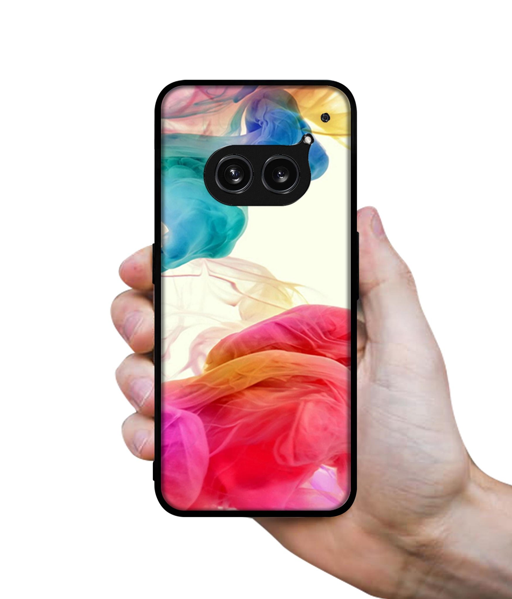 Colored Smoke Design Designer 2D Printed Back Case Cover for Nothing Phone (2a) 5G / (2a) Plus 5G