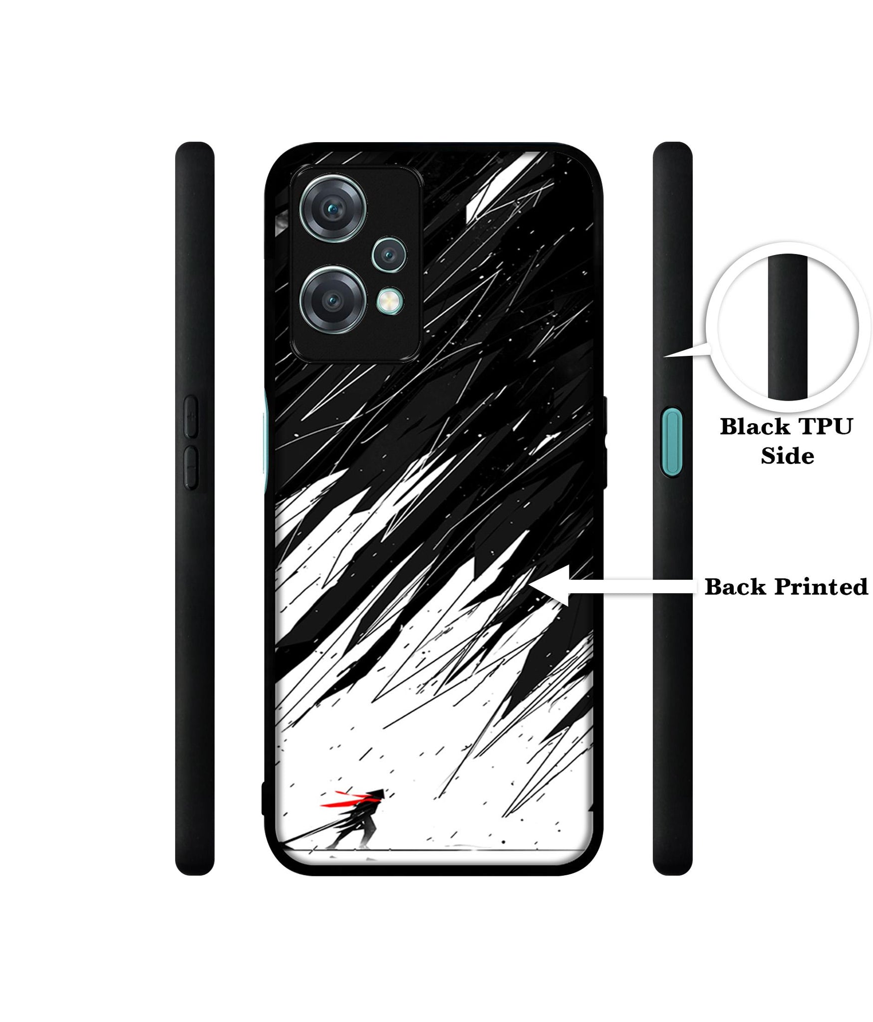 Geometric Strom Design Designer 2D Printed Back Case Cover for OnePlus Nord CE 2 Lite 5G