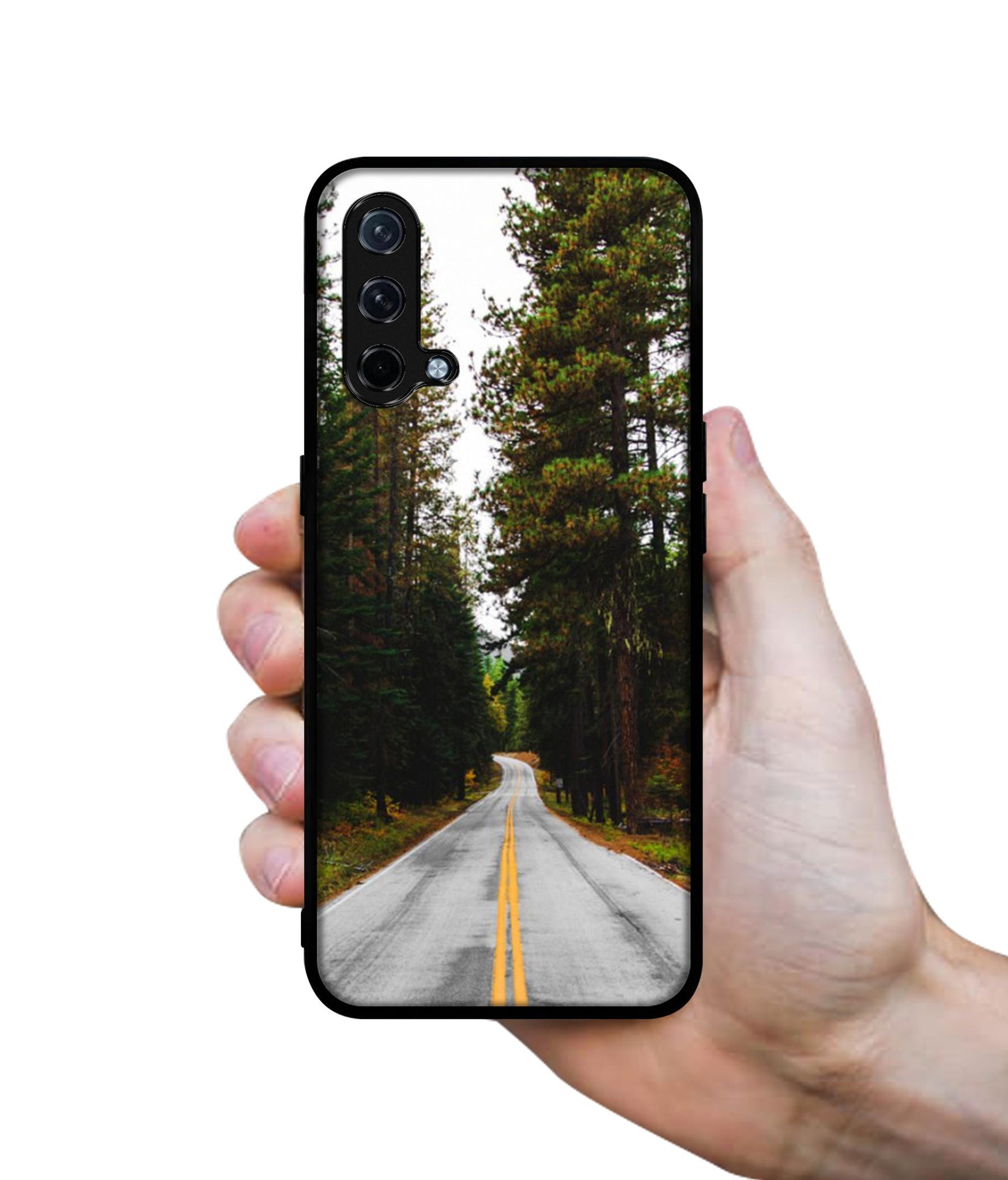 Road Photo Design Designer 2D Printed Back Case Cover for OnePlus Nord CE 5G