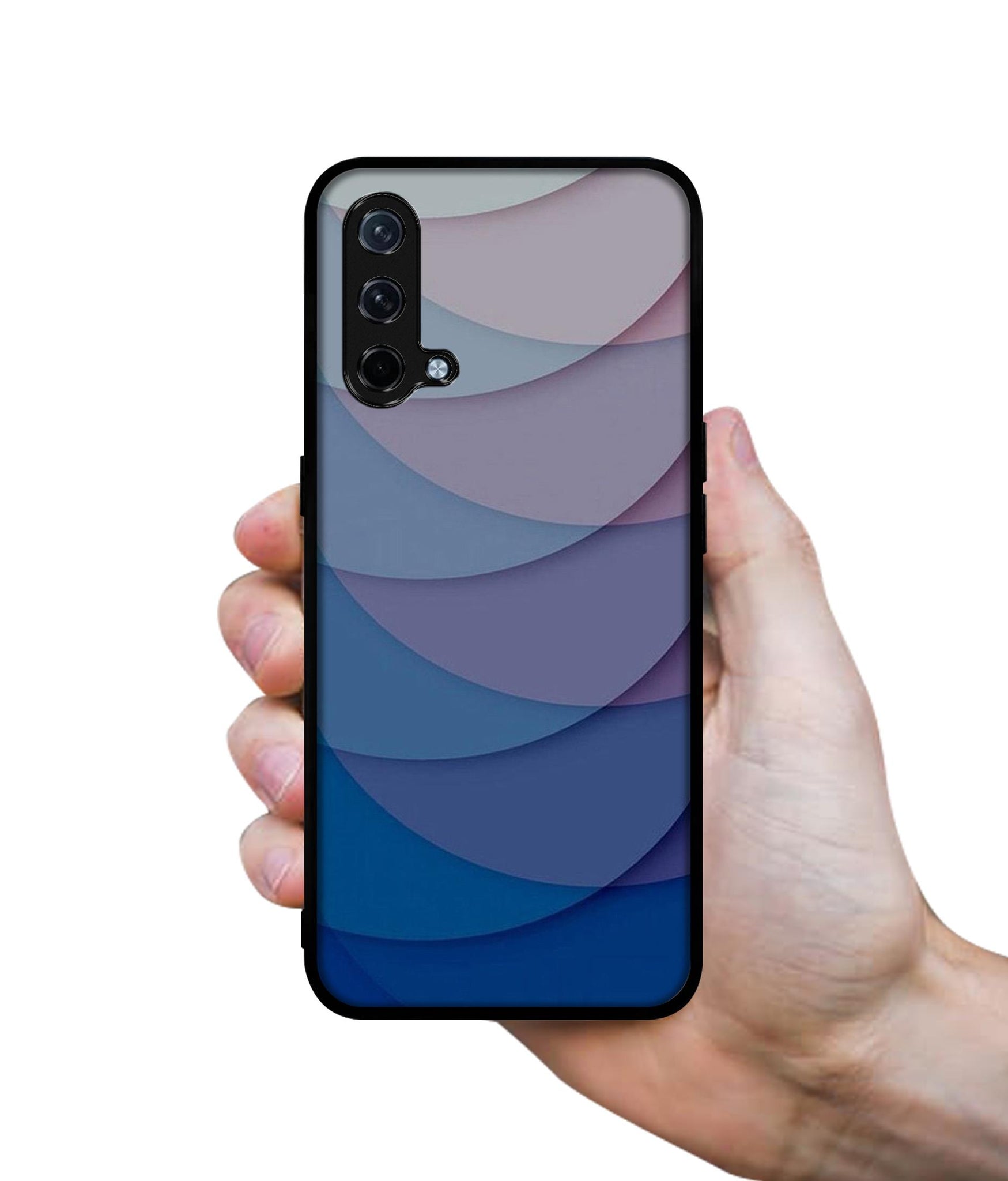 Waves Pattern Print Design Designer 2D Printed Back Case Cover for OnePlus Nord CE 5G