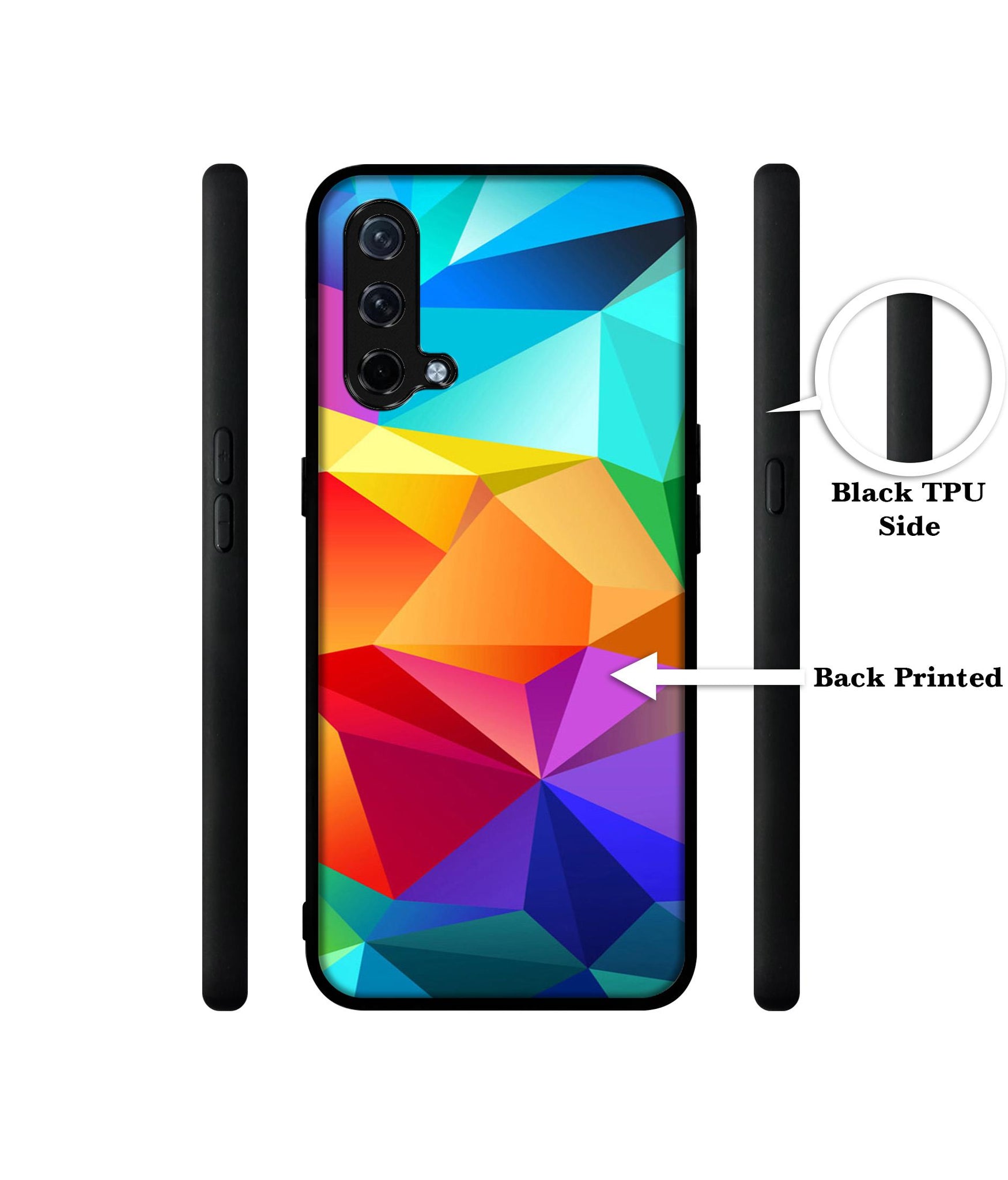 Colorful Pattern Design Designer 2D Printed Back Case Cover for OnePlus Nord CE 5G