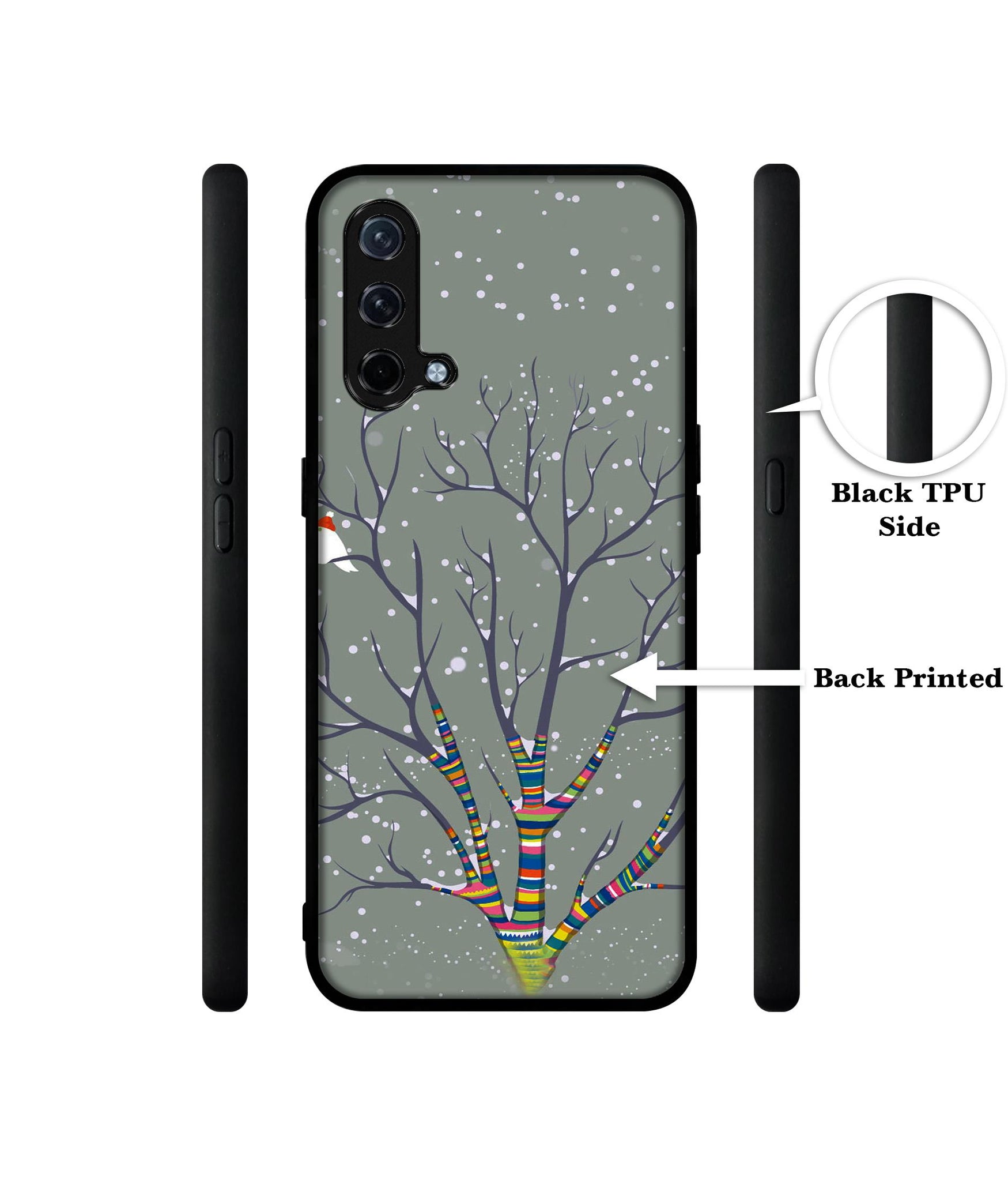 Winter Pattern Print Design Designer 2D Printed Back Case Cover for OnePlus Nord CE 5G