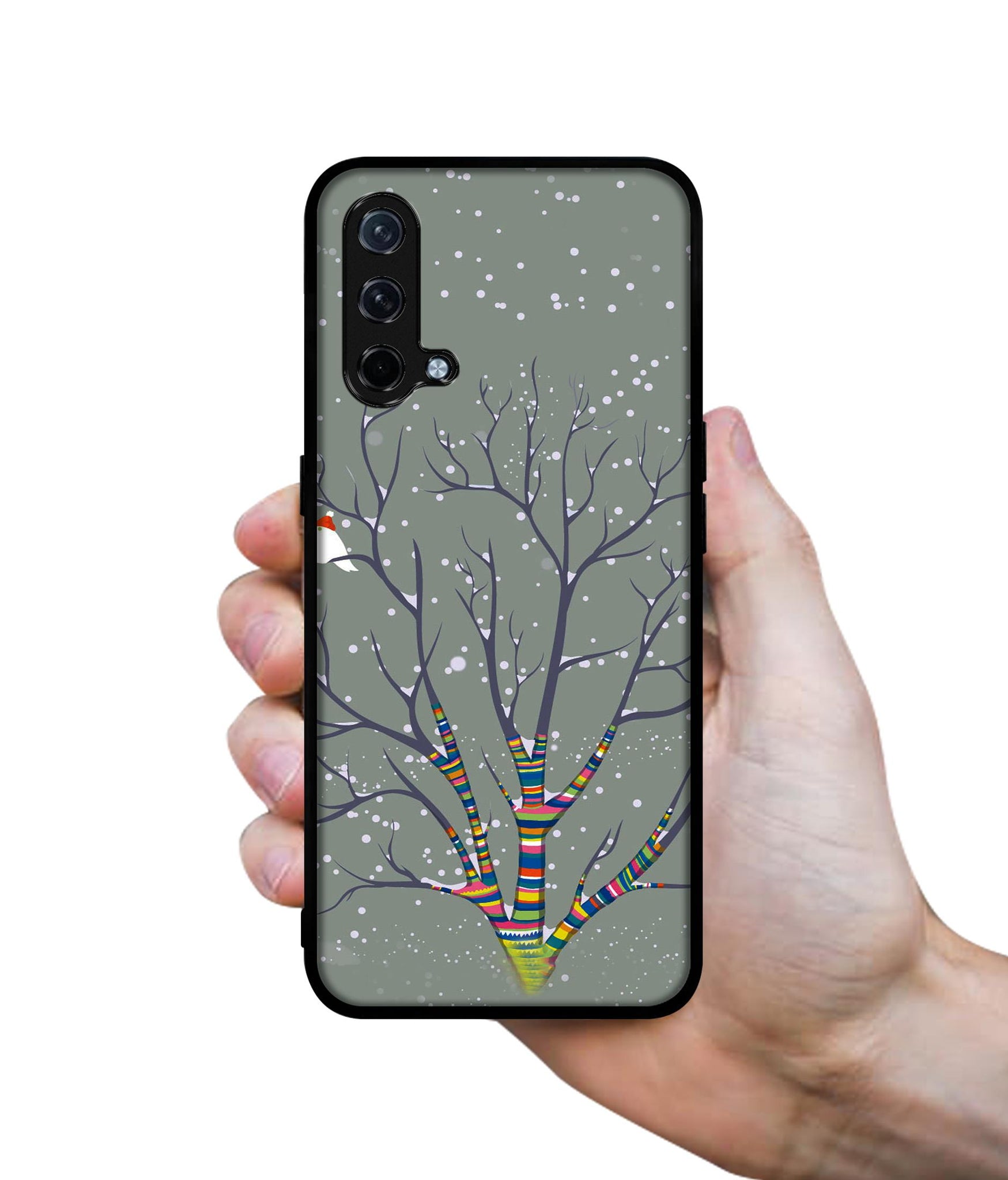 Winter Pattern Print Design Designer 2D Printed Back Case Cover for OnePlus Nord CE 5G