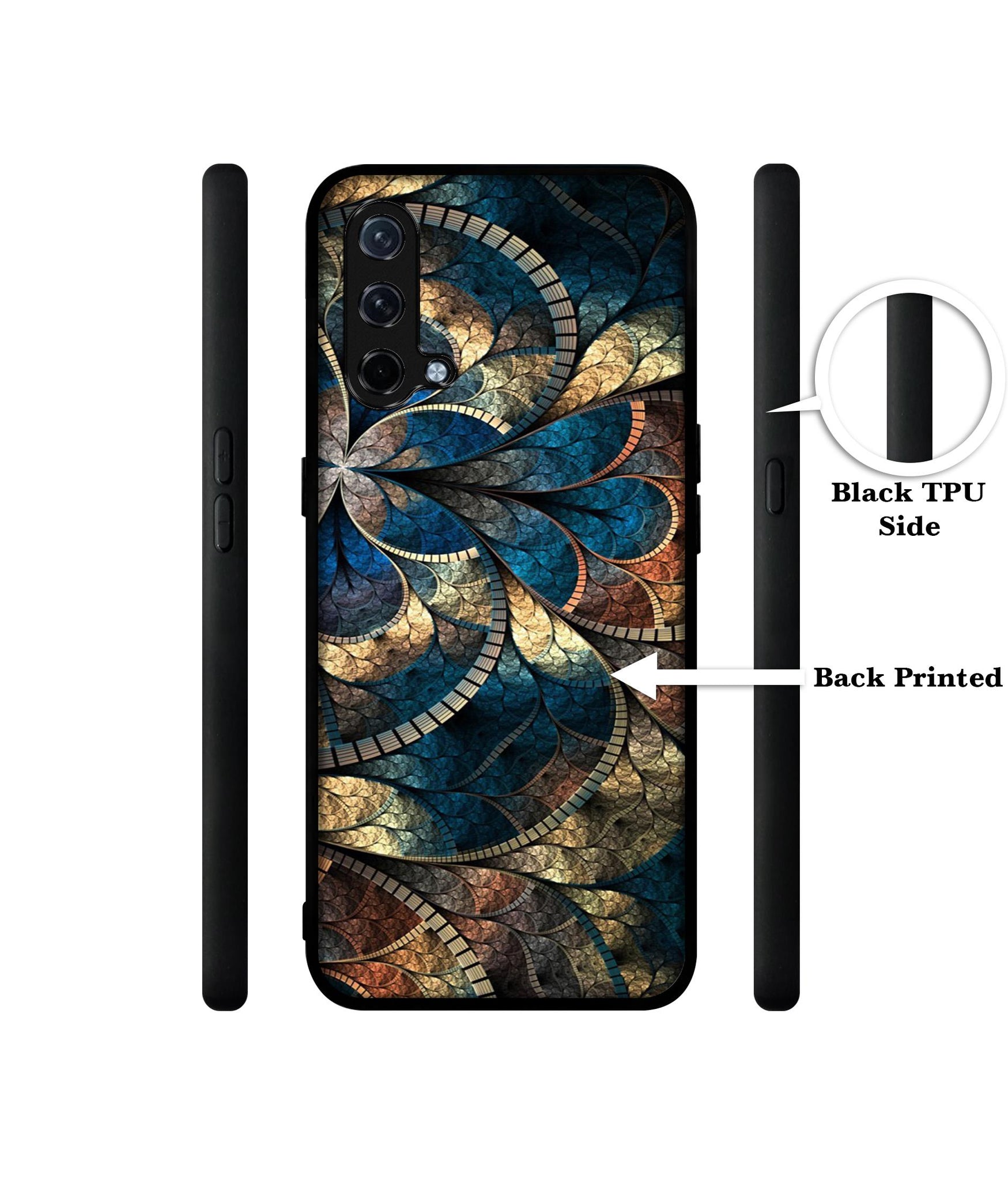 Fractional Pattern Design Designer 2D Printed Back Case Cover for OnePlus Nord CE 5G