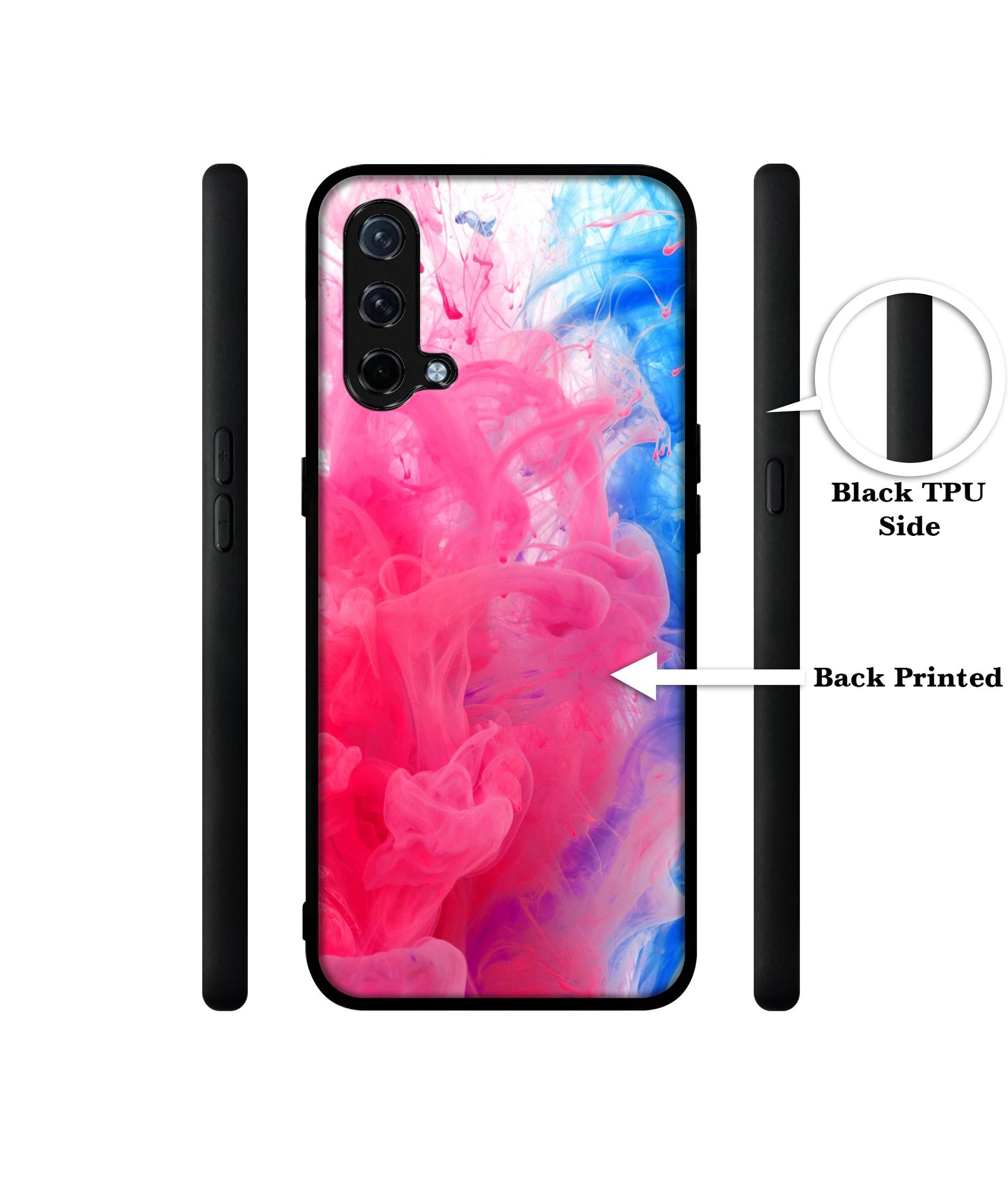 Fractal Paint Design Designer 2D Printed Back Case Cover for OnePlus Nord CE 5G