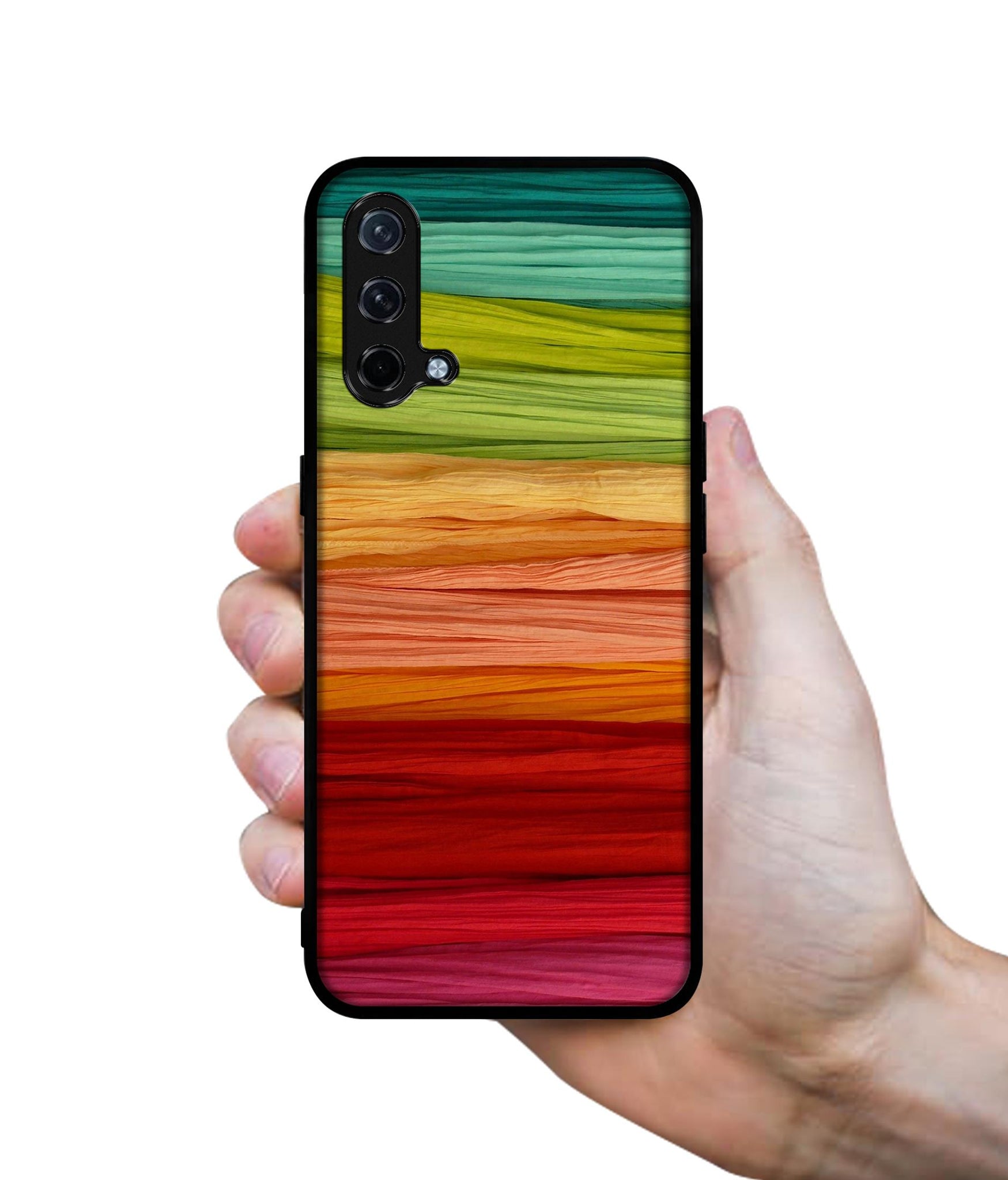 Colorful Thread Design Designer 2D Printed Back Case Cover for OnePlus Nord CE 5G