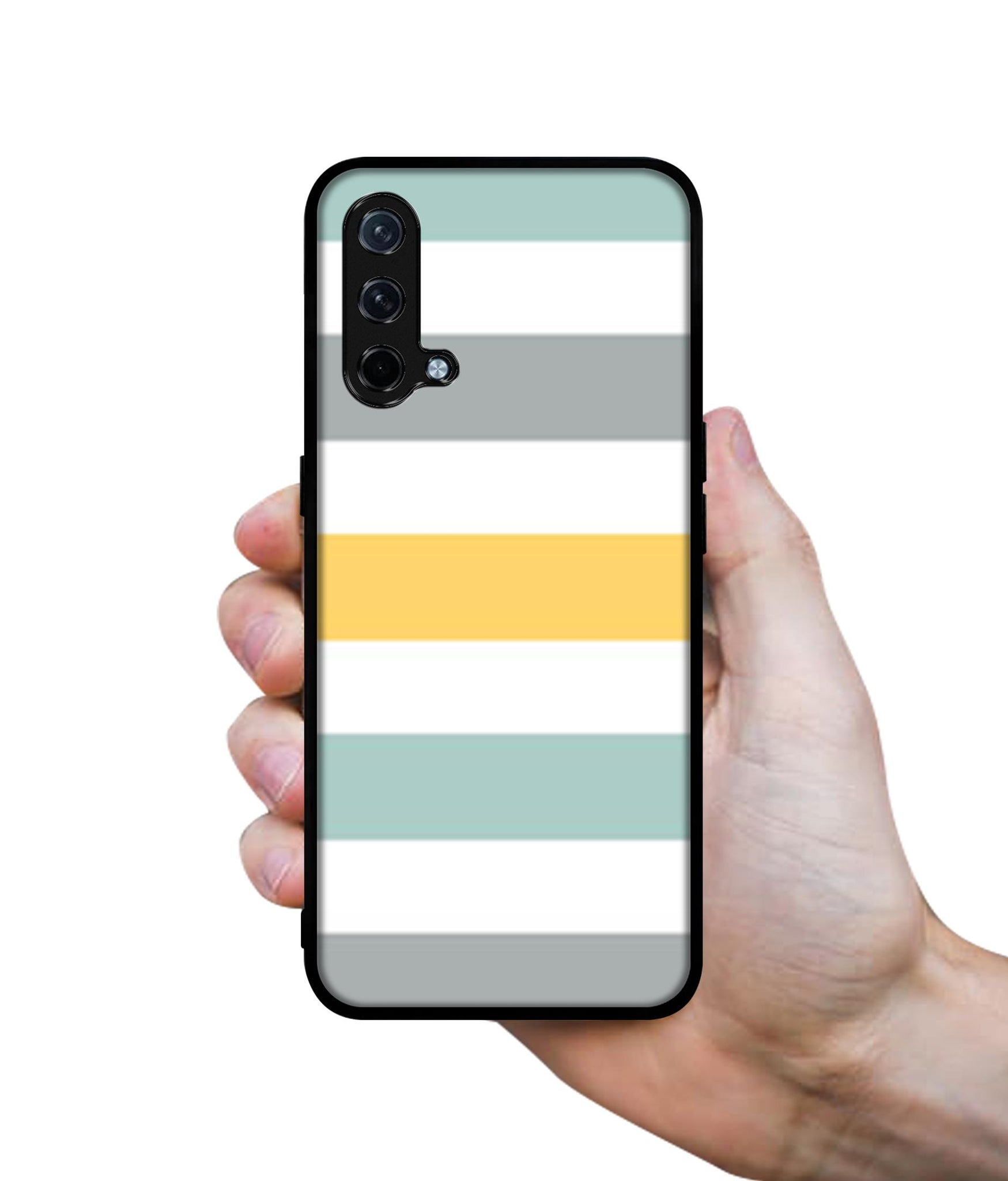 Line Texture Design Designer 2D Printed Back Case Cover for OnePlus Nord CE 5G