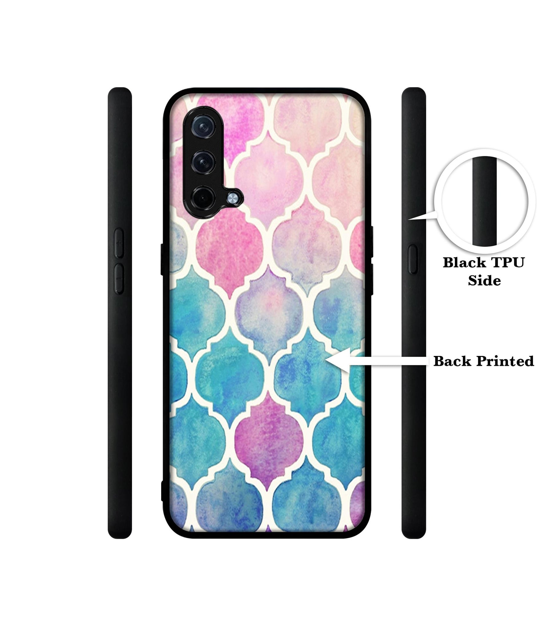 Patterns Art Design Designer 2D Printed Back Case Cover for OnePlus Nord CE 5G