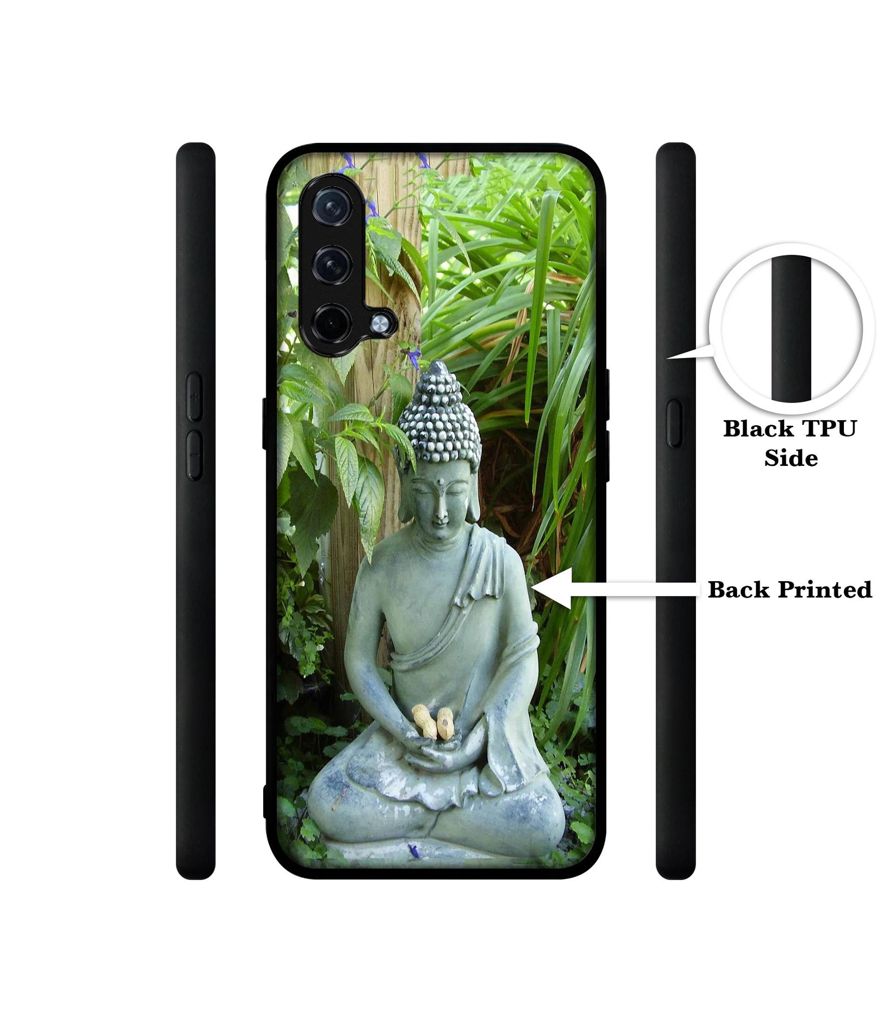 Buddhism Design Designer 2D Printed Back Case Cover for OnePlus Nord CE 5G