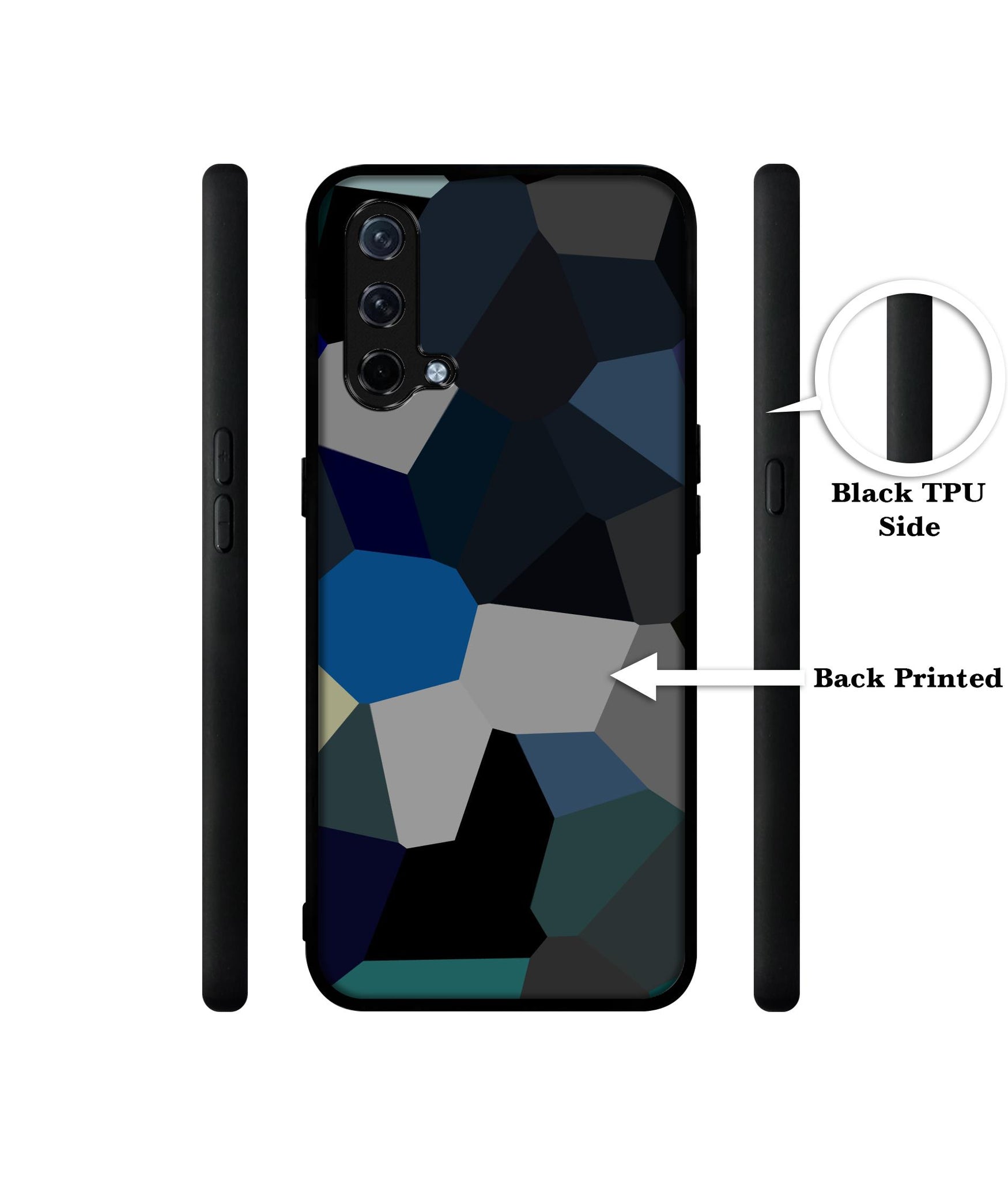 Mathematical Shape Design Designer 2D Printed Back Case Cover for OnePlus Nord CE 5G
