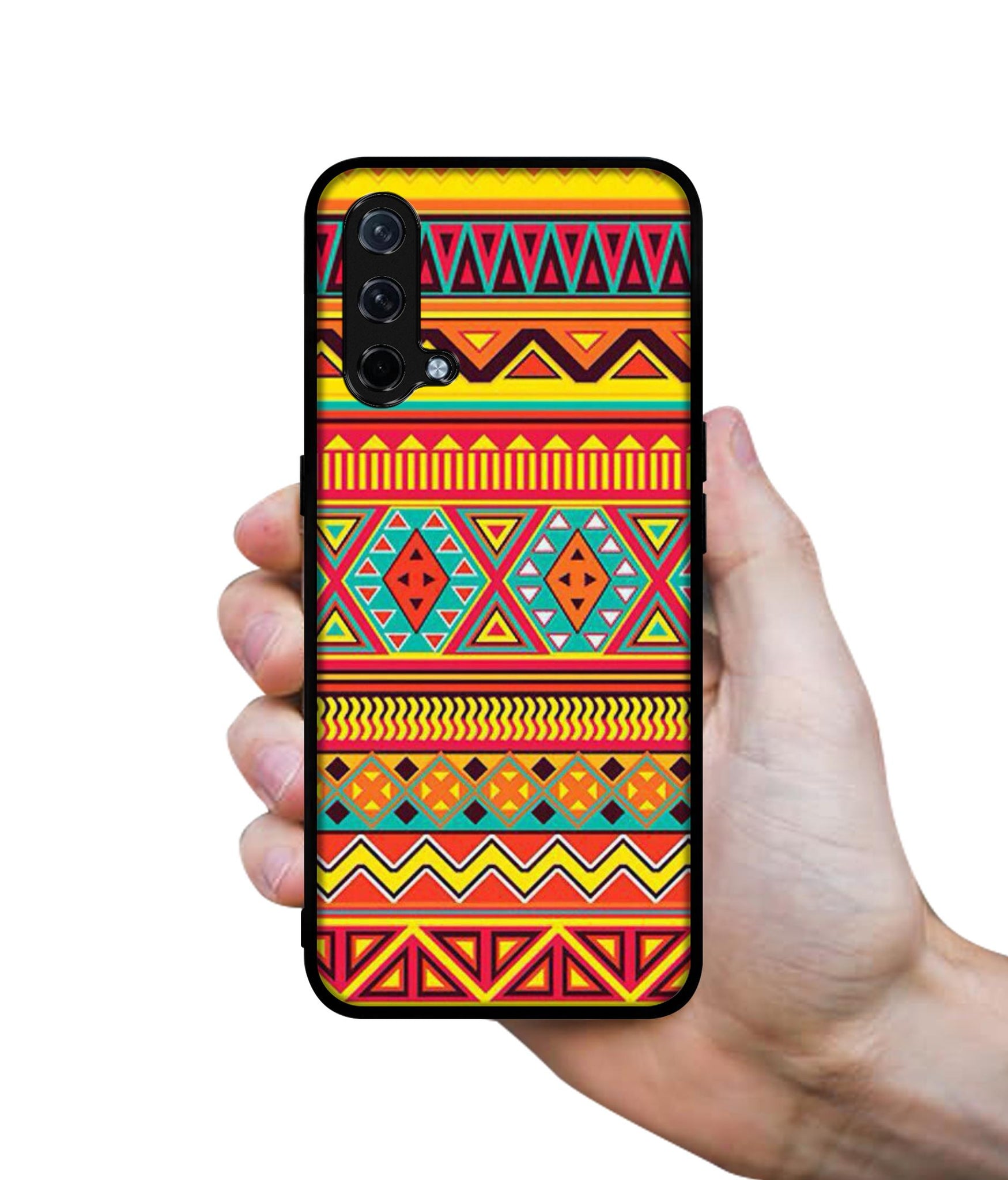 Artistic Rangoli Design Designer 2D Printed Back Case Cover for OnePlus Nord CE 5G