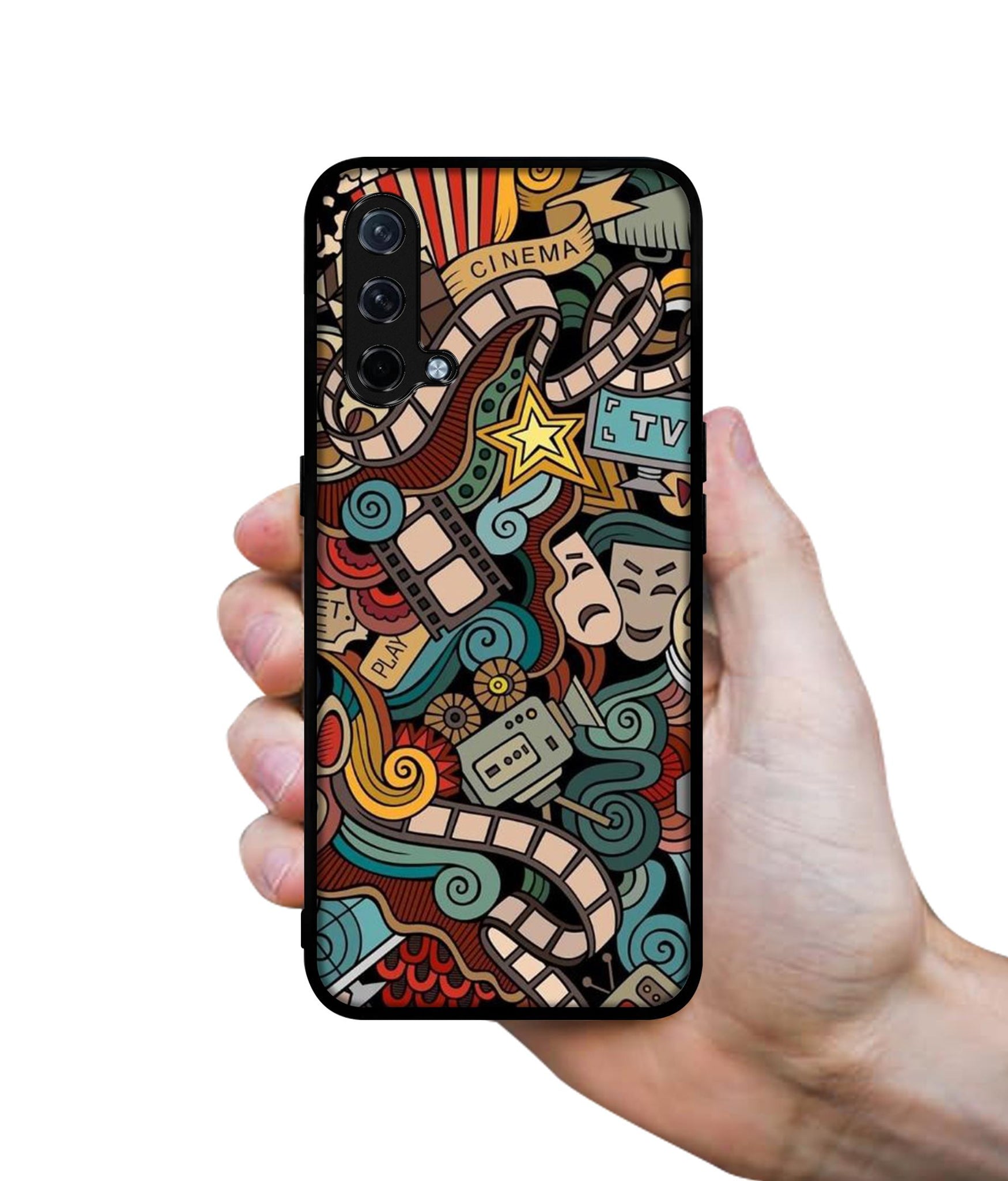 Movies Design Designer 2D Printed Back Case Cover for OnePlus Nord CE 5G